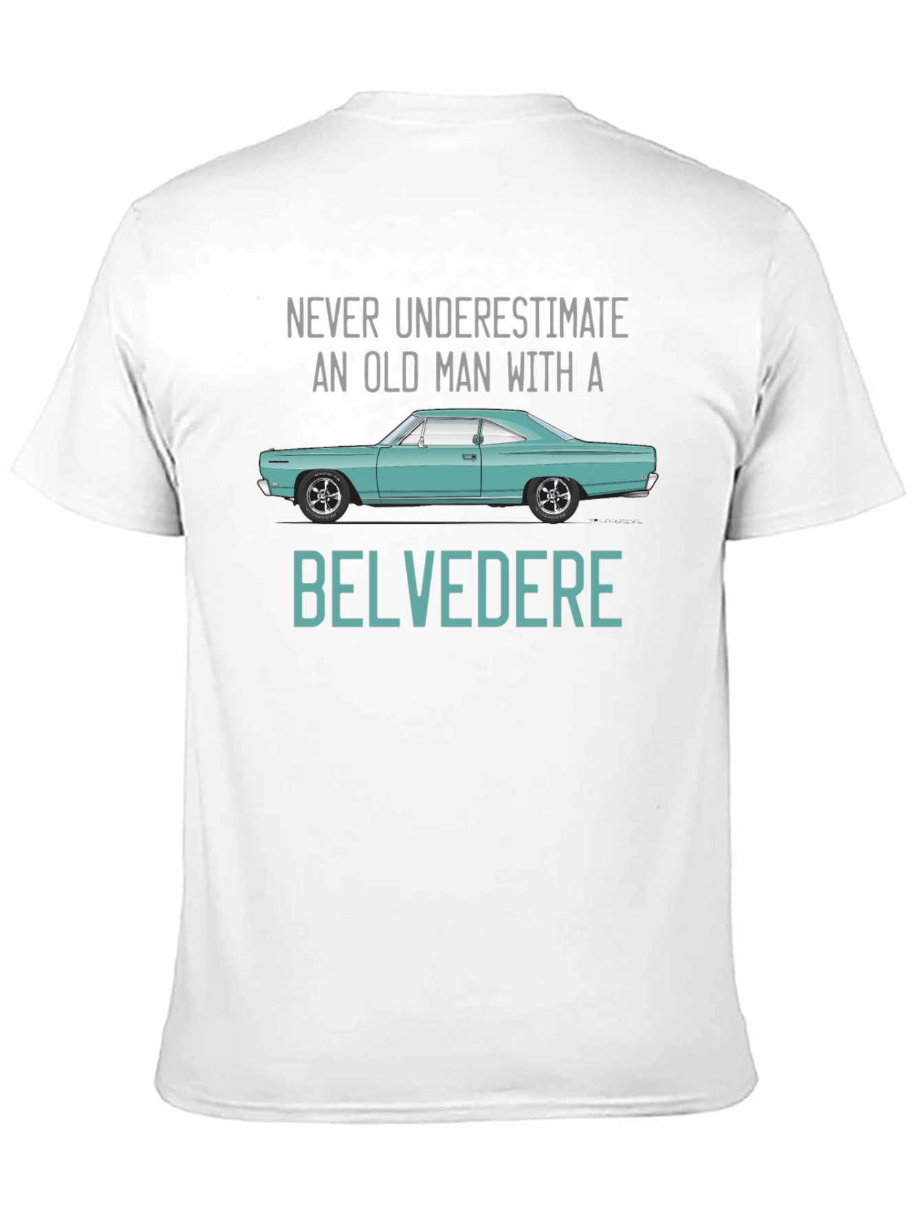Belvedere Car Graphic T-Shirt