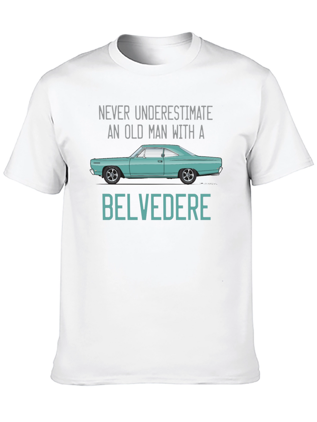 Belvedere Car Graphic T-Shirt