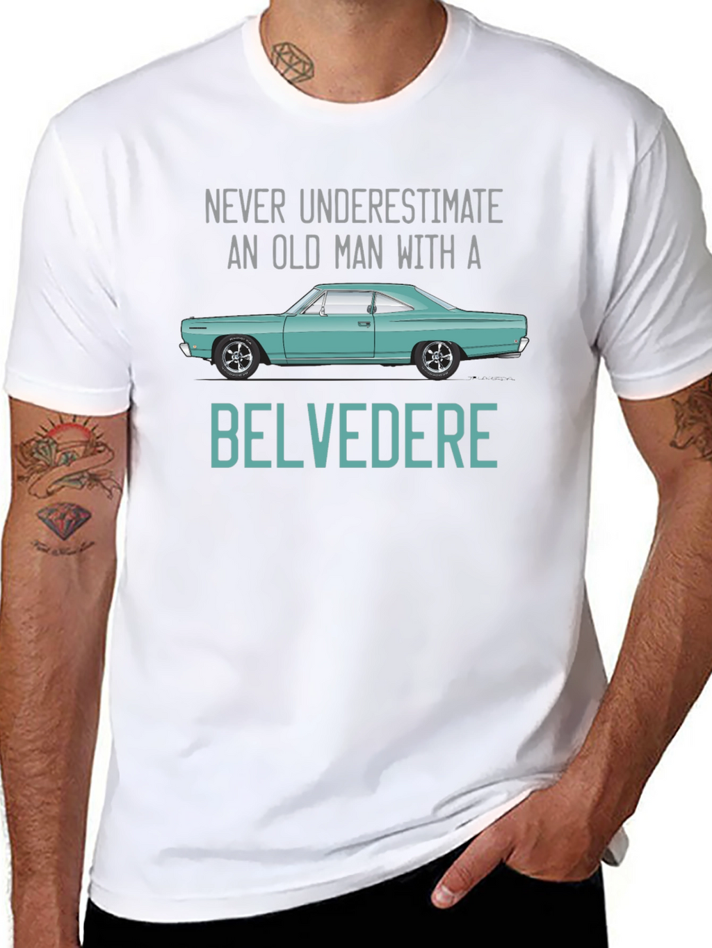 Belvedere Car Graphic T-Shirt