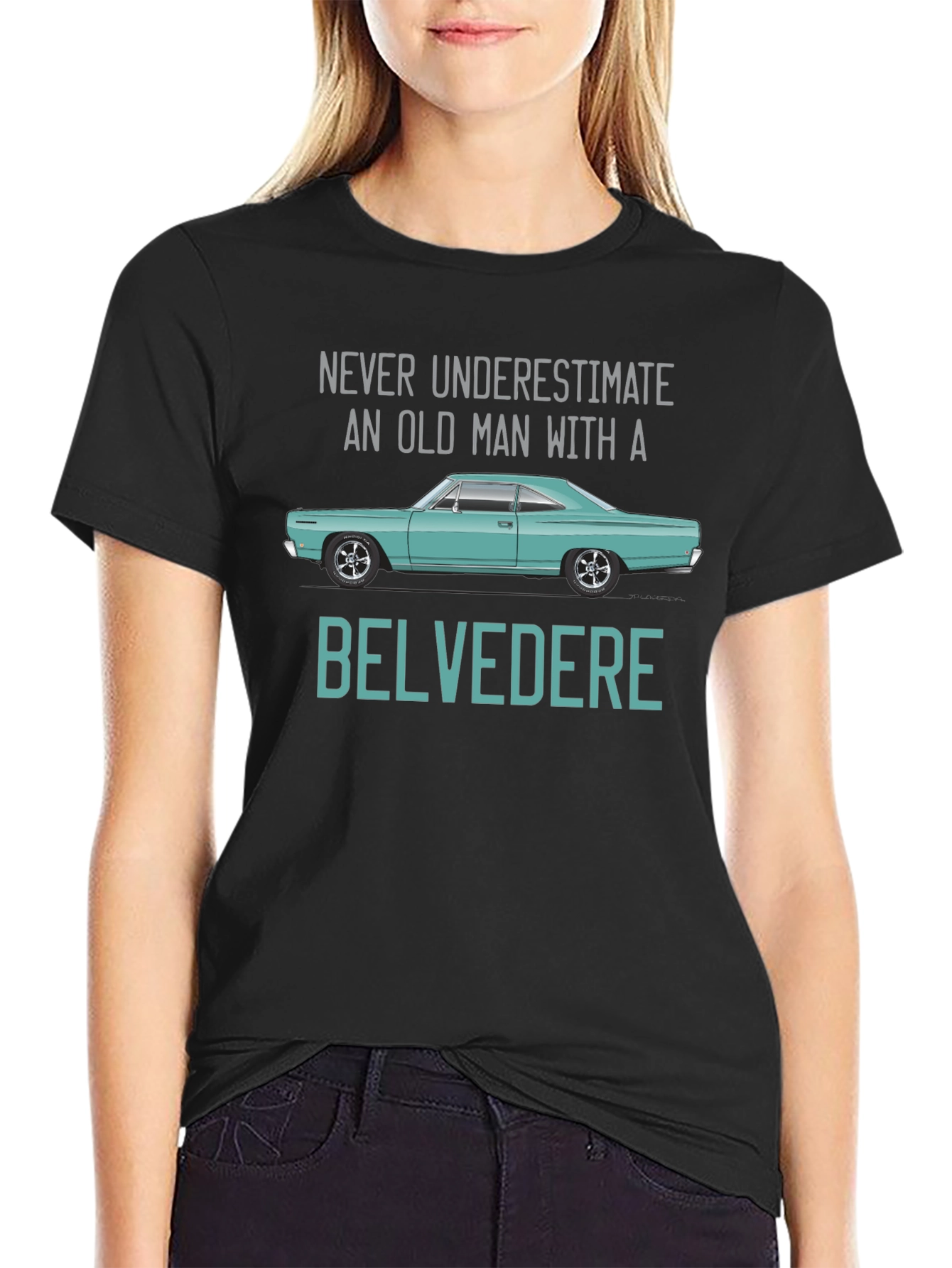 Belvedere Car Graphic T-Shirt