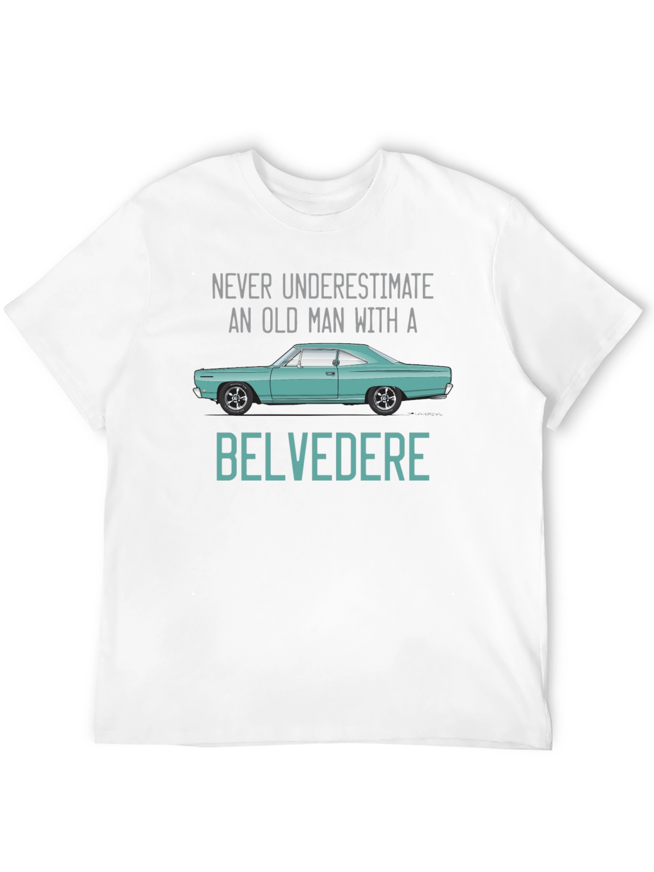Belvedere Car Graphic T-Shirt