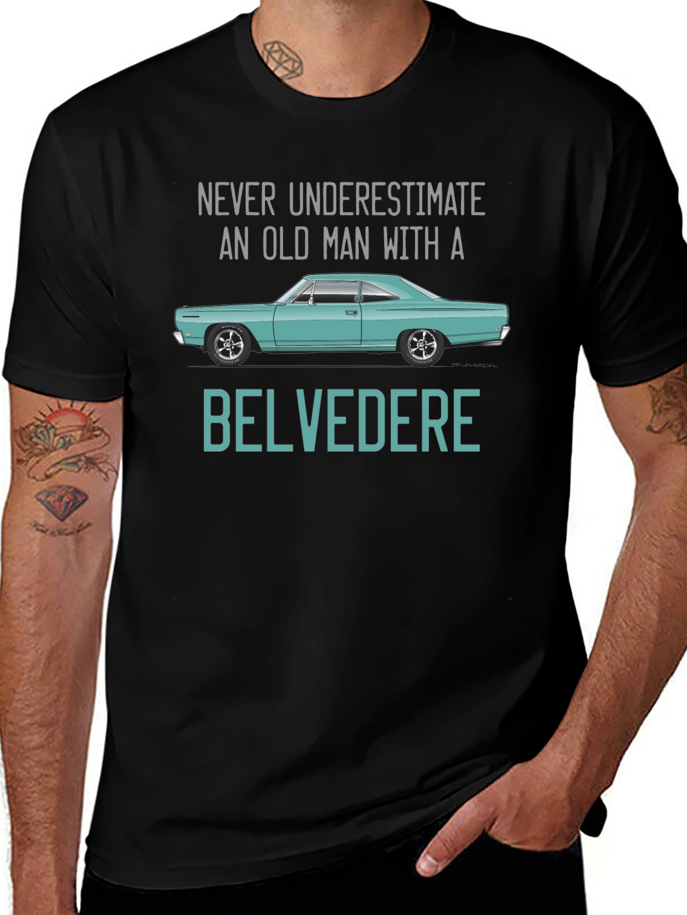Belvedere Car Graphic T-Shirt