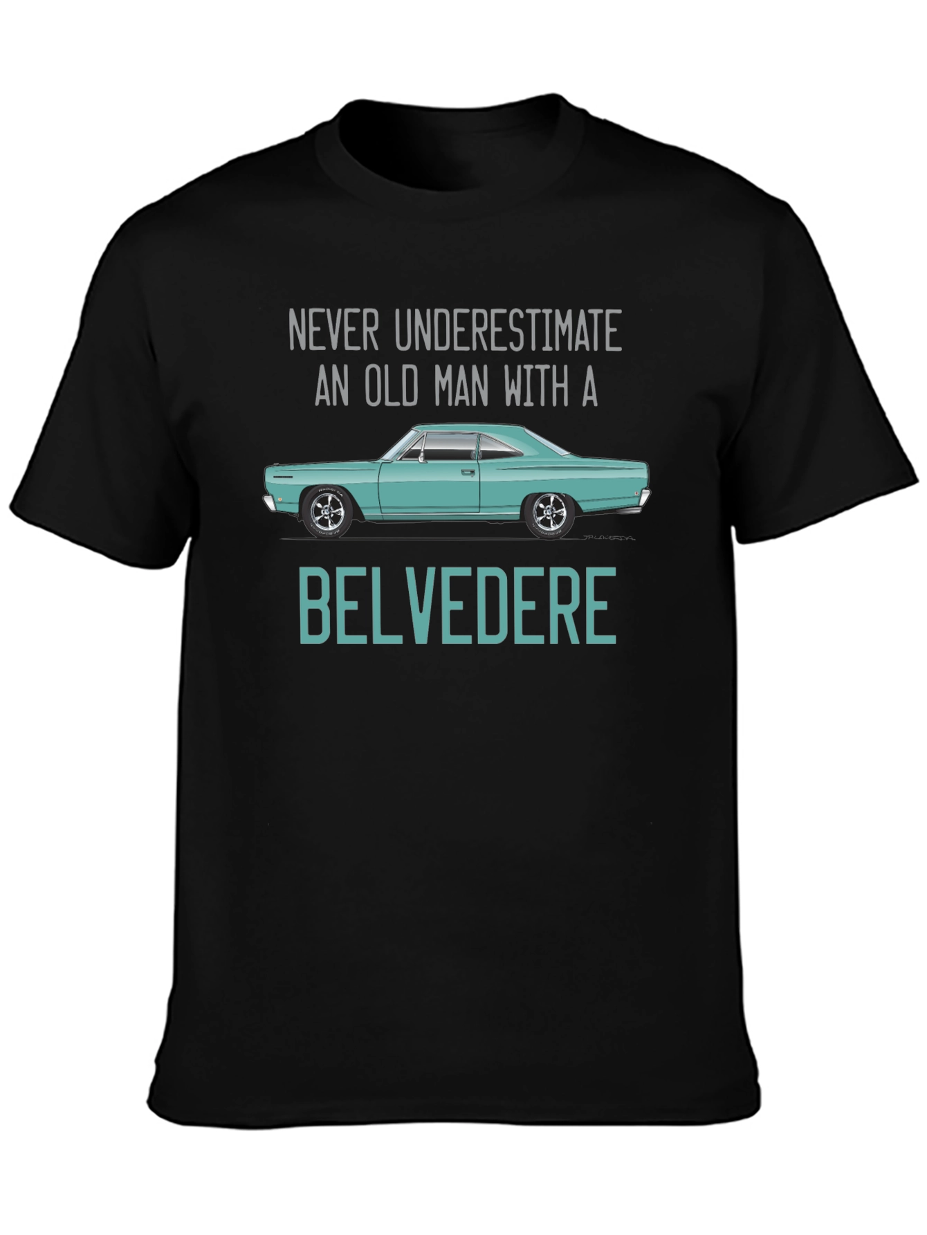 Belvedere Car Graphic T-Shirt