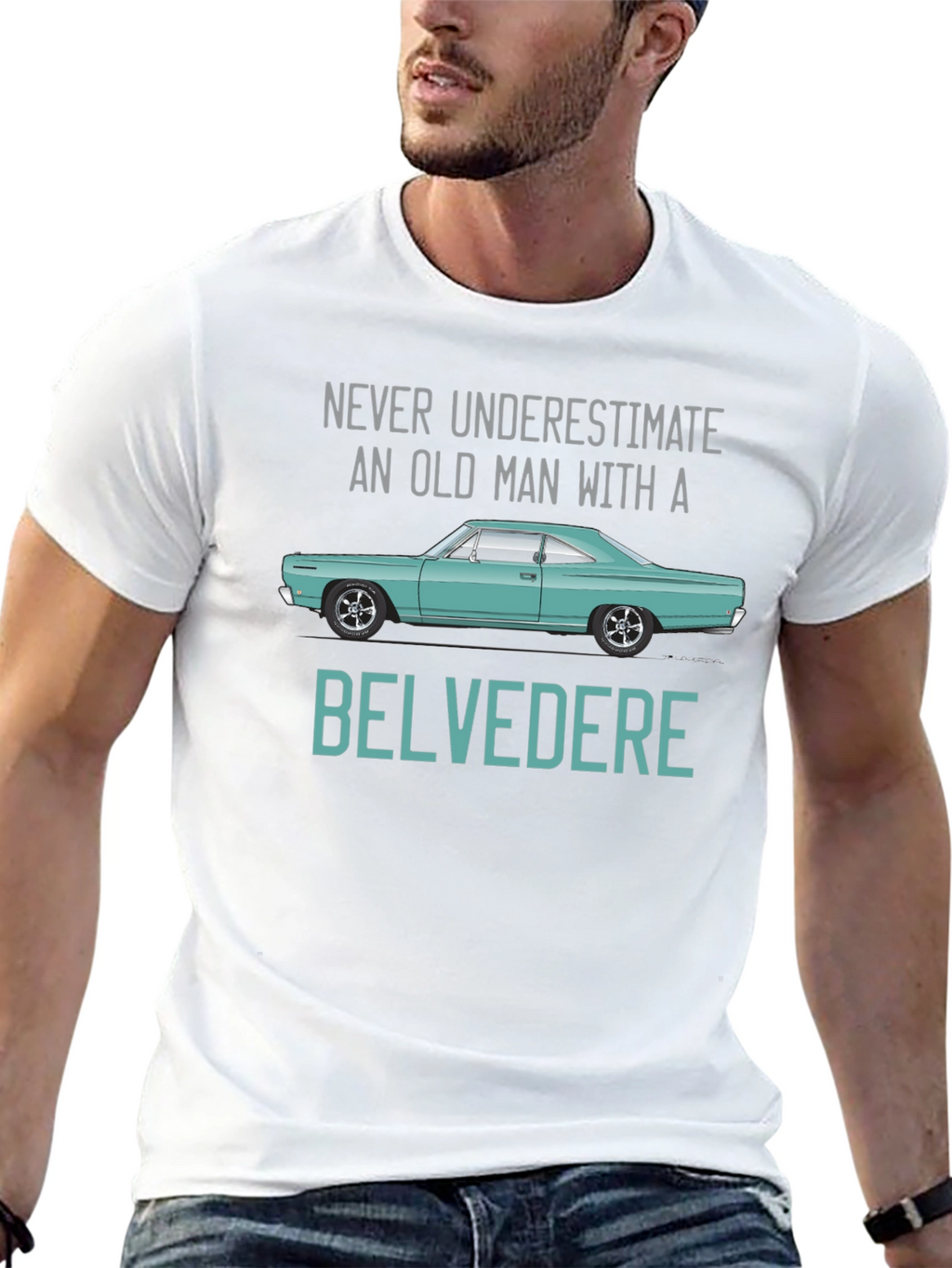 Belvedere Car Graphic T-Shirt