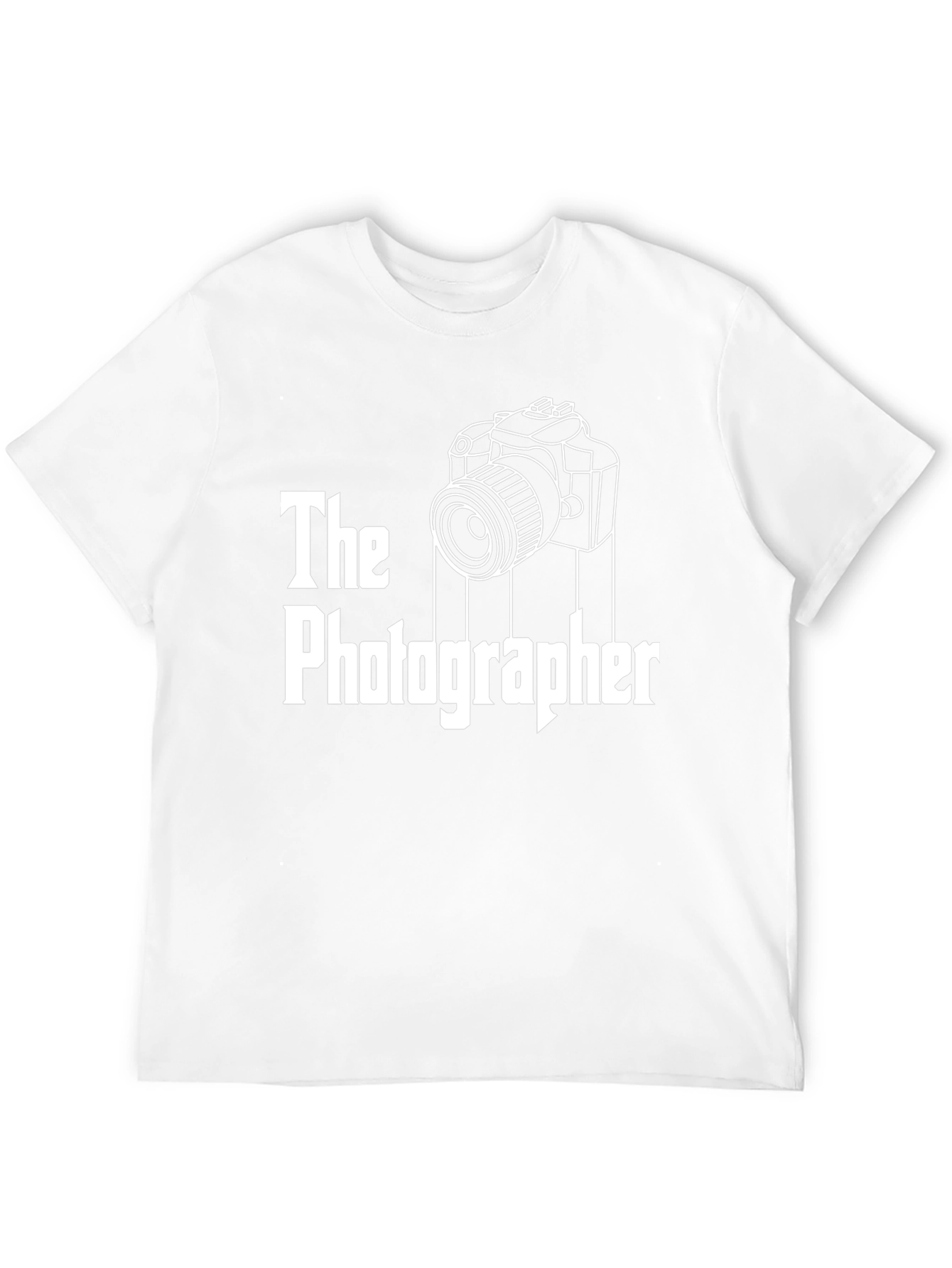 The Photographer Black Graphic T-Shirt