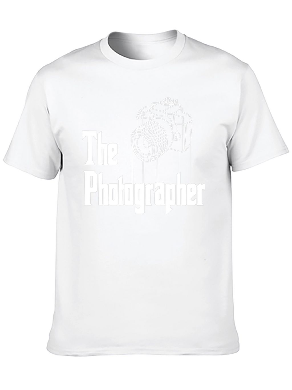 The Photographer Black Graphic T-Shirt