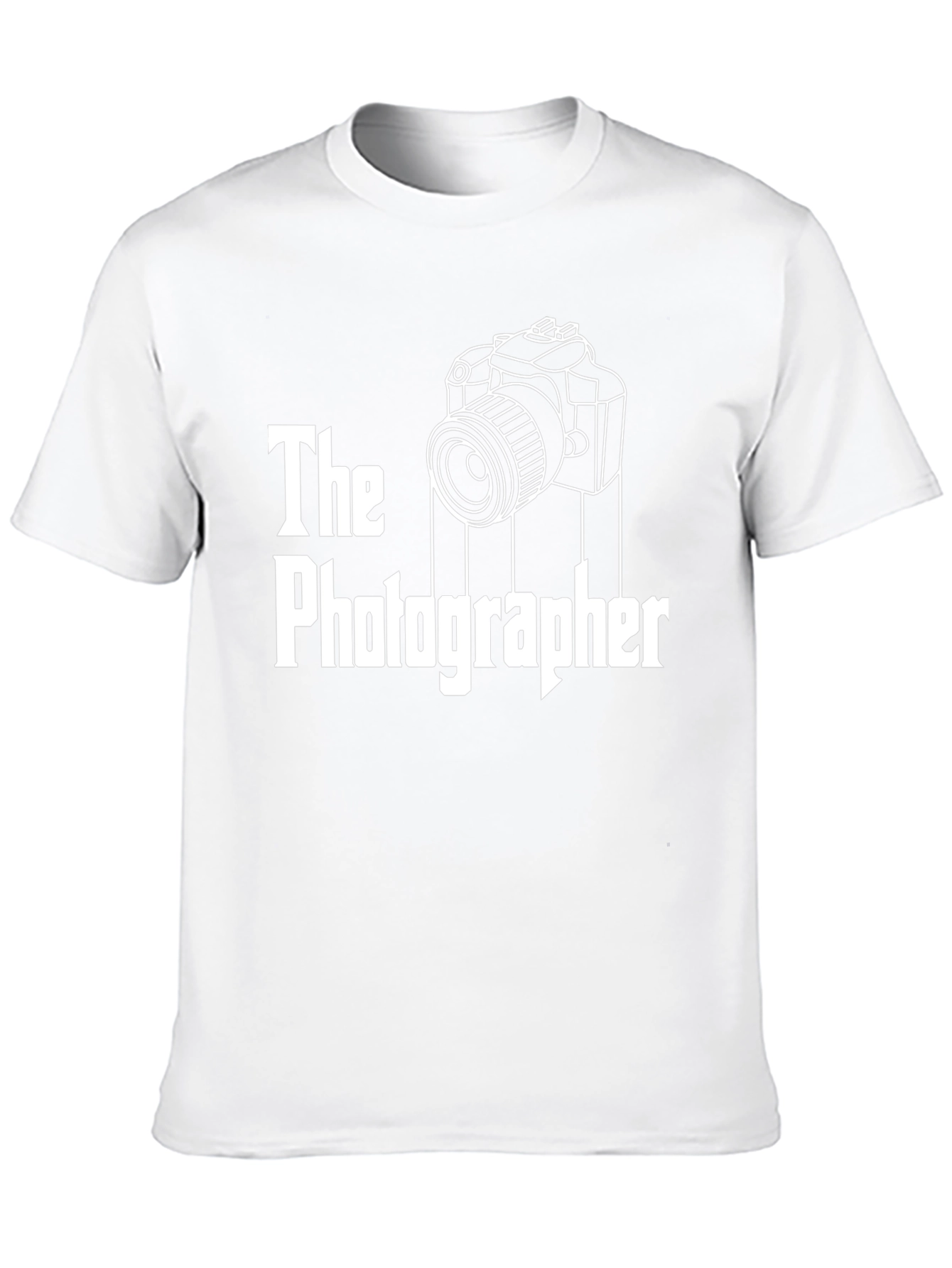 The Photographer Black Graphic T-Shirt