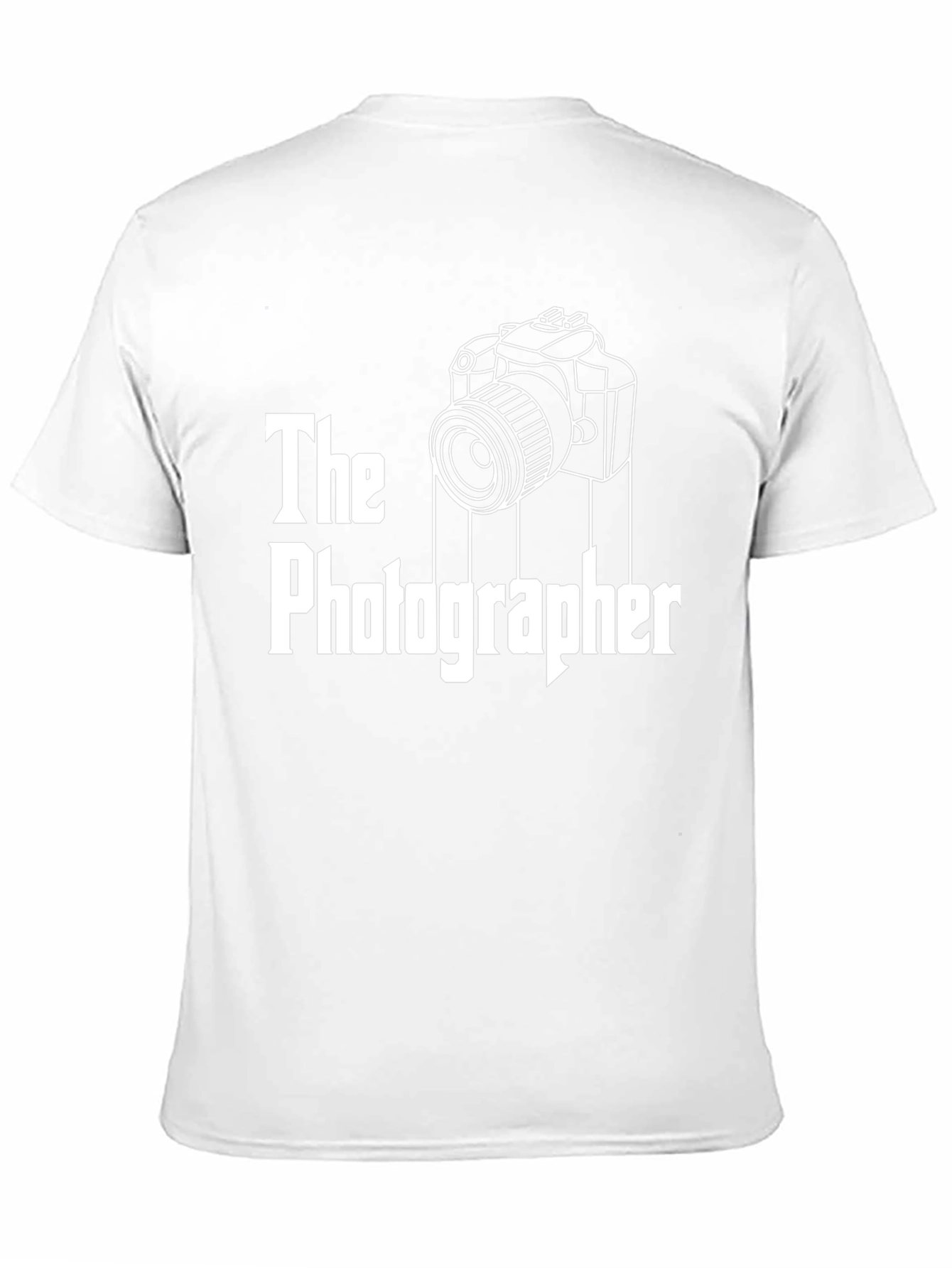 The Photographer Black Graphic T-Shirt