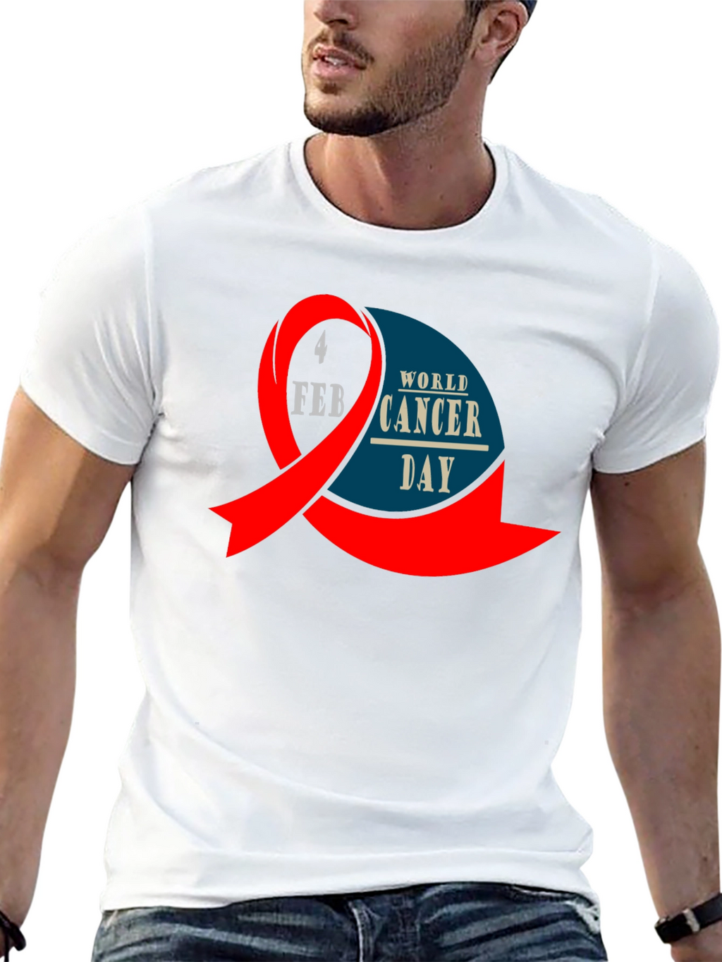 World Cancer Day Awareness T-Shirt
