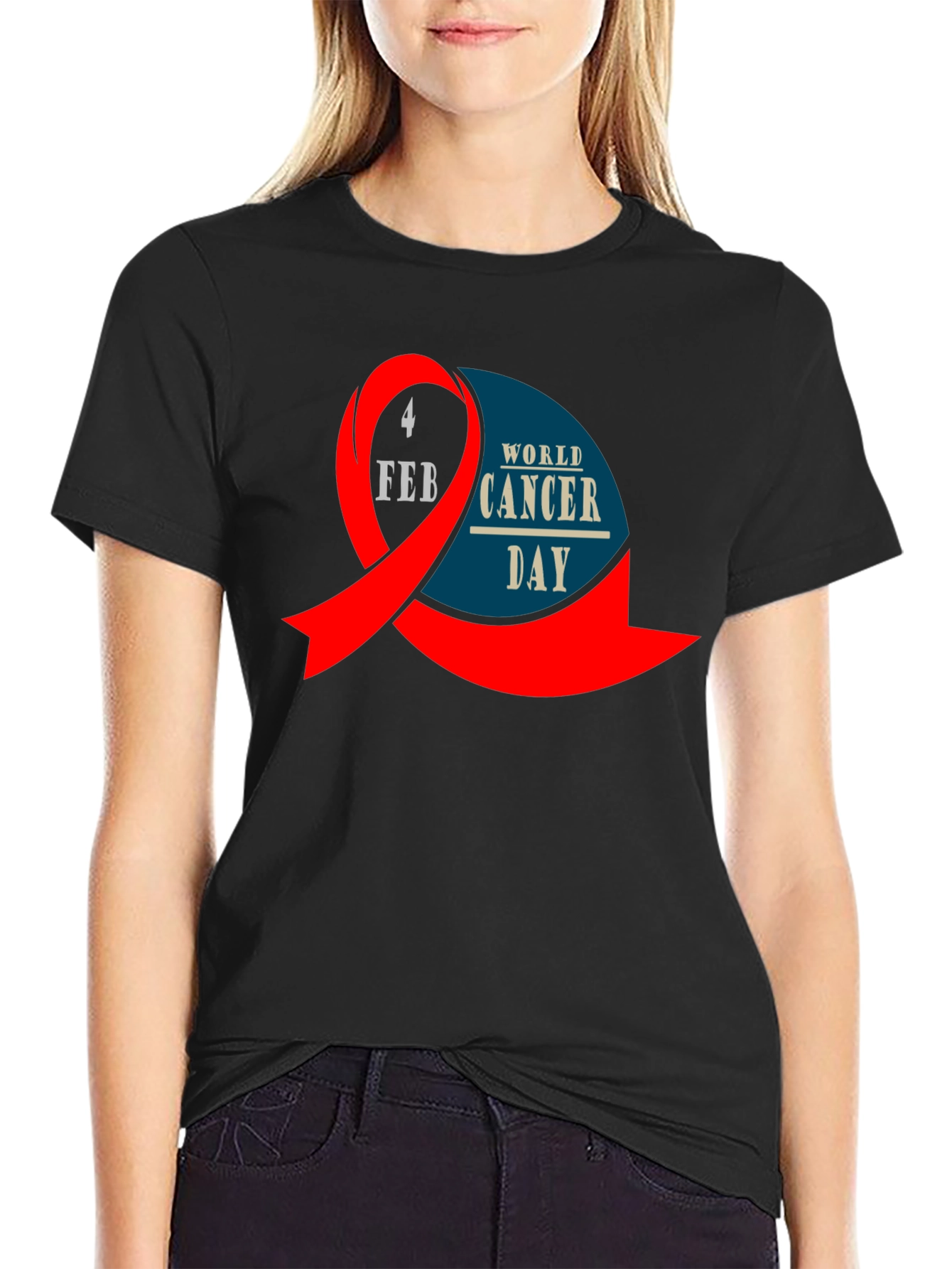 World Cancer Day Awareness T-Shirt