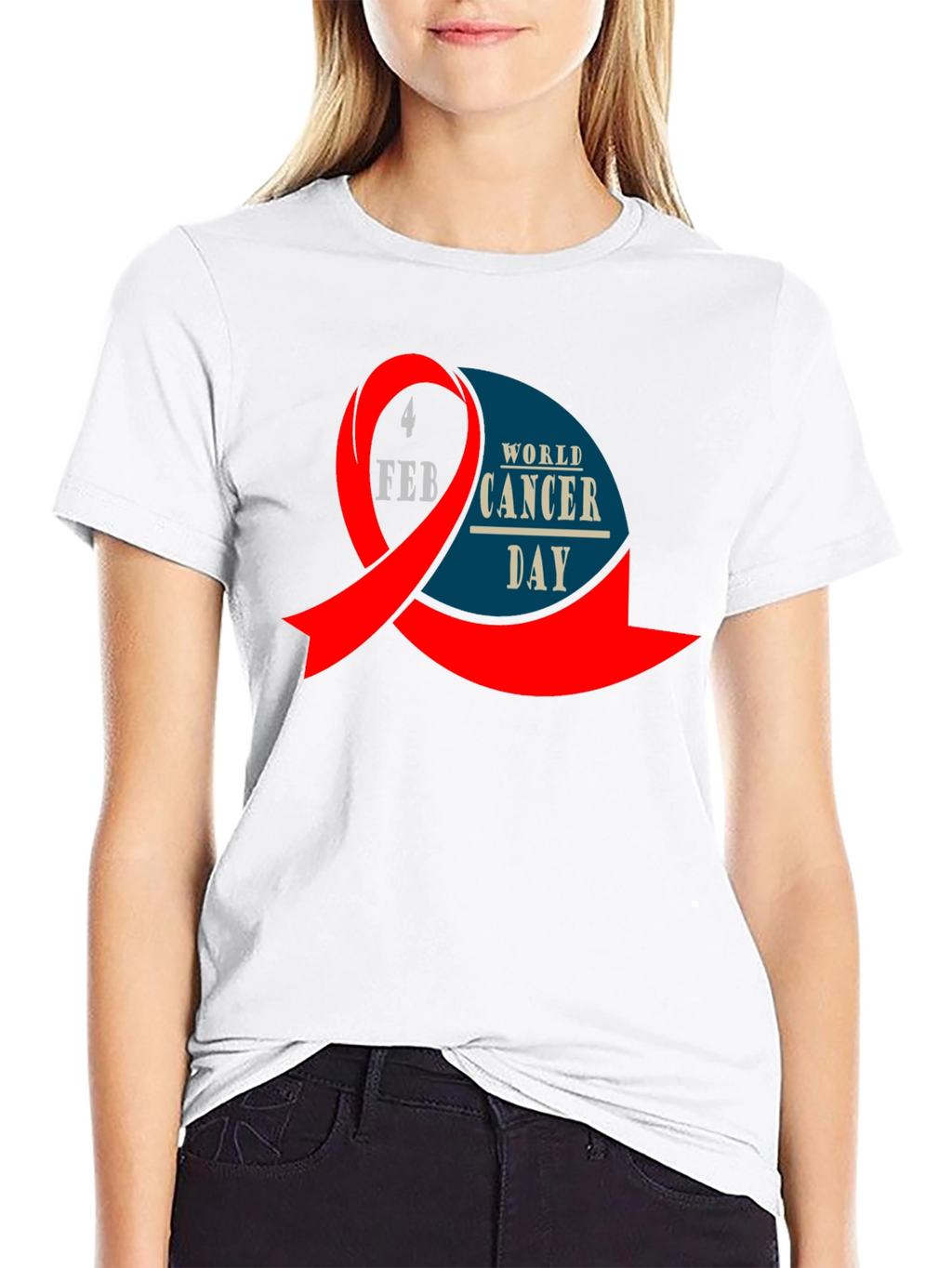 World Cancer Day Awareness T-Shirt