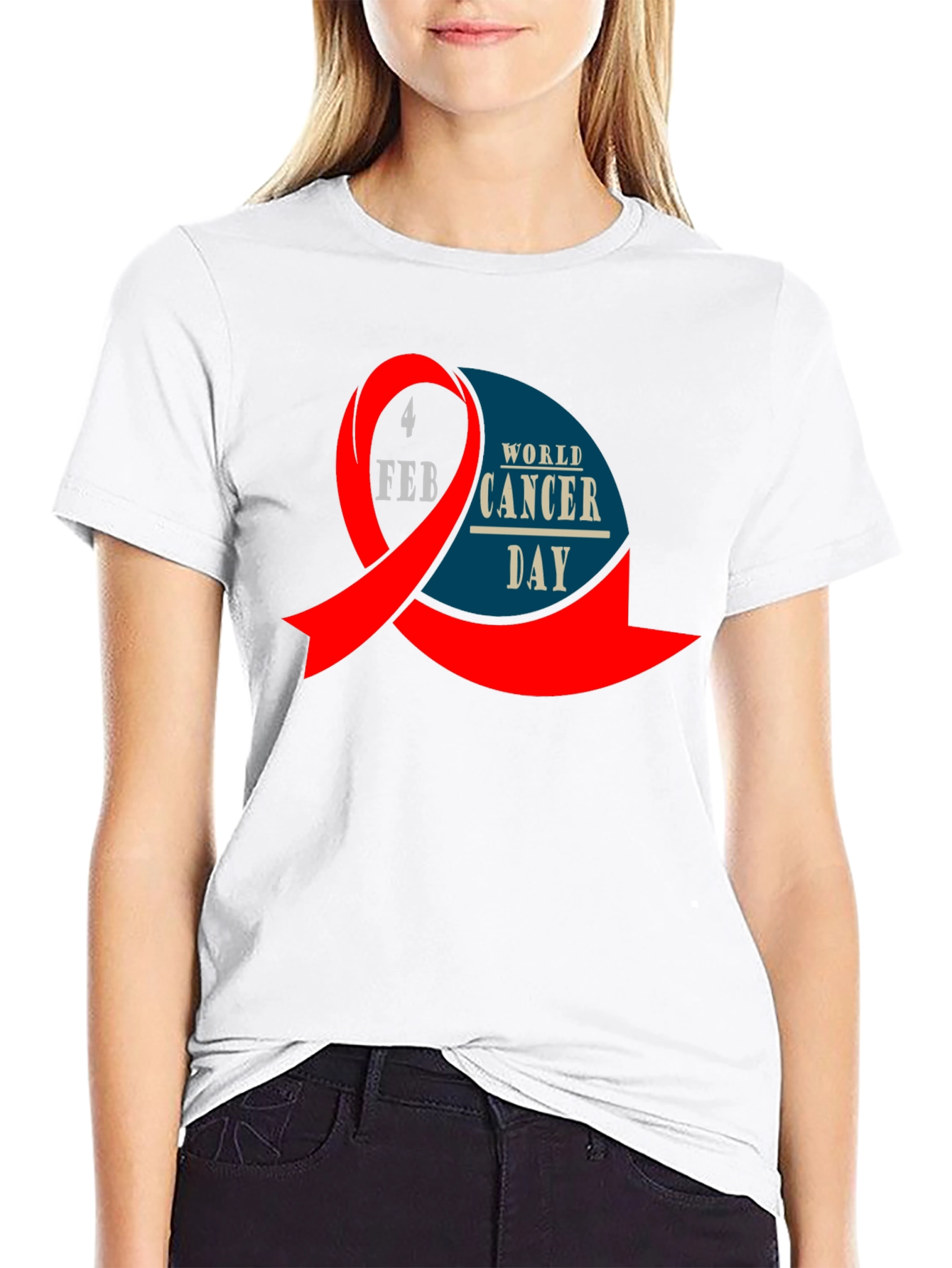 World Cancer Day Awareness T-Shirt