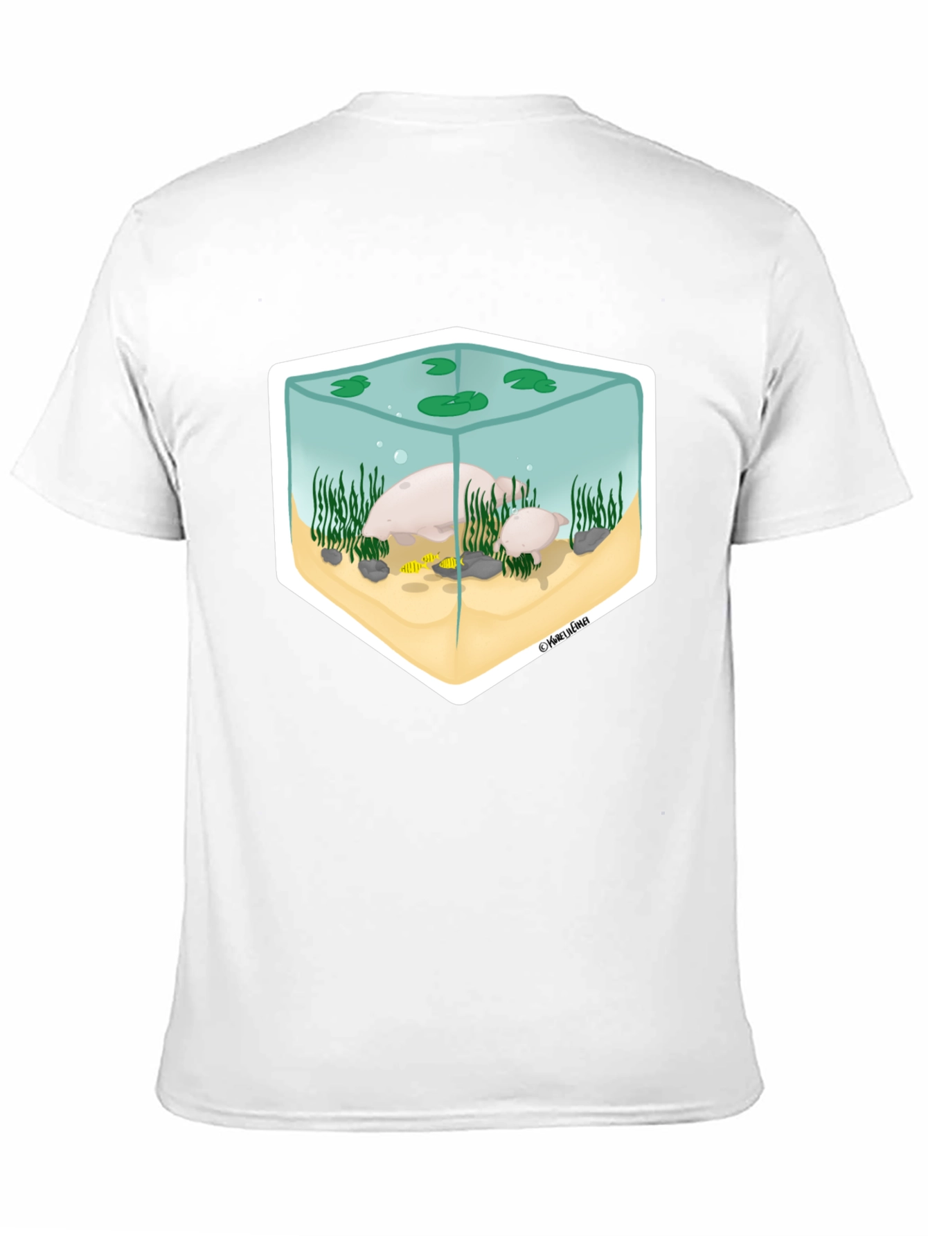 Aquarium Graphic Tee - Unique Design