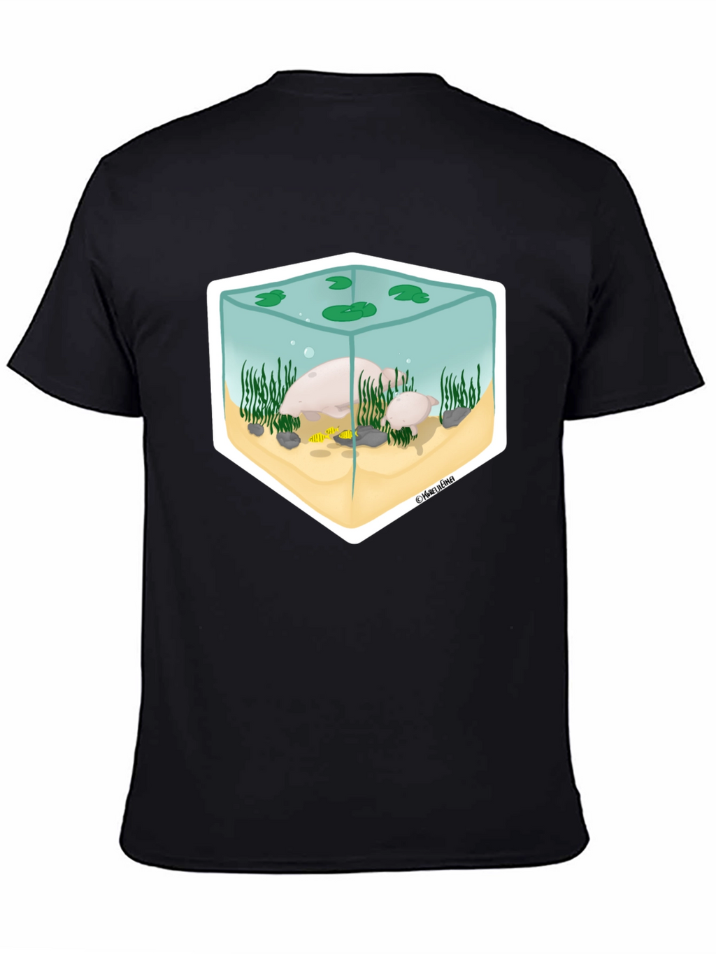 Aquarium Graphic Tee - Unique Design