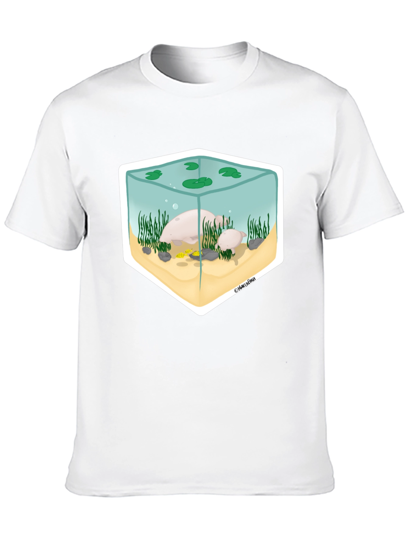 Aquarium Graphic Tee - Unique Design