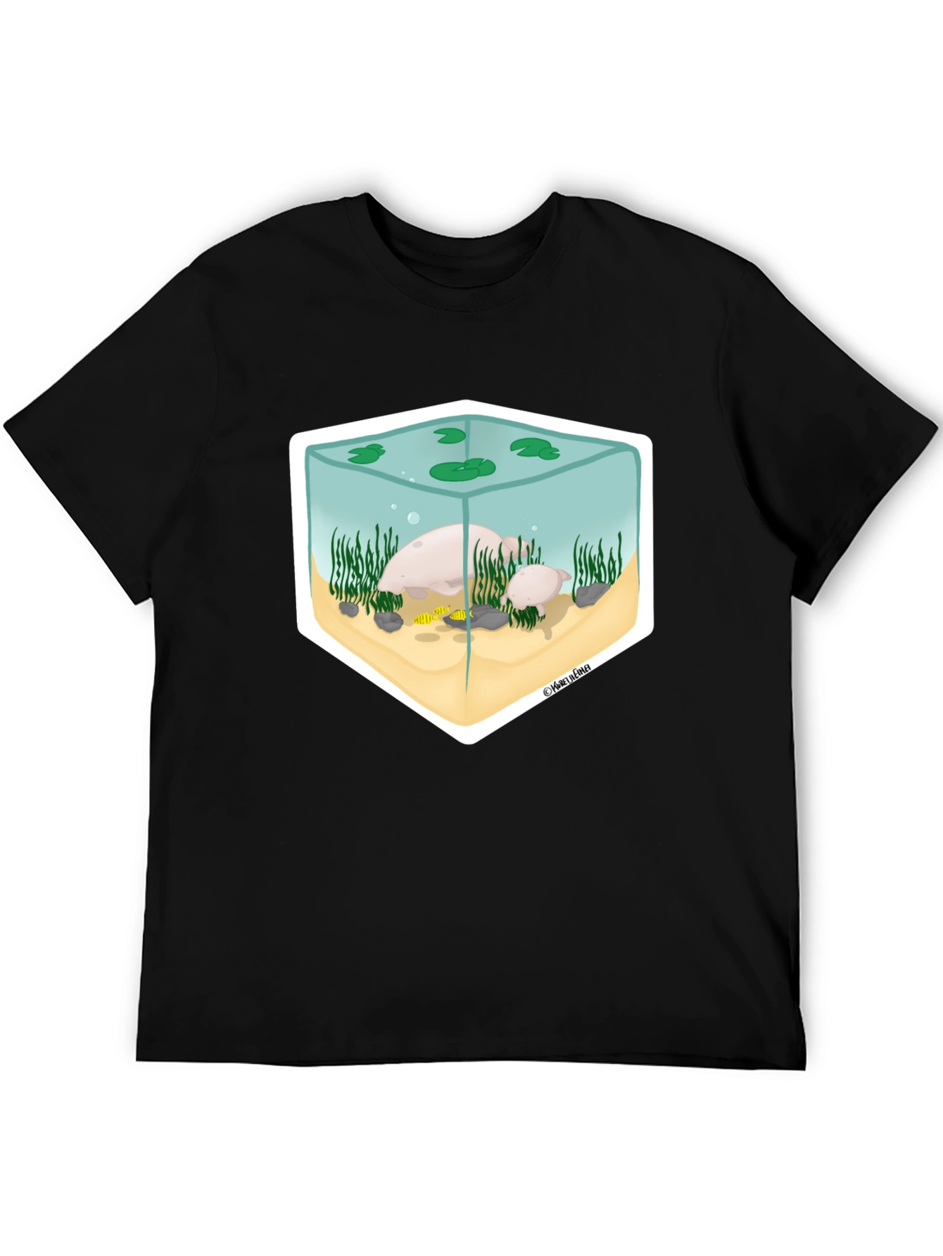 Aquarium Graphic Tee - Unique Design