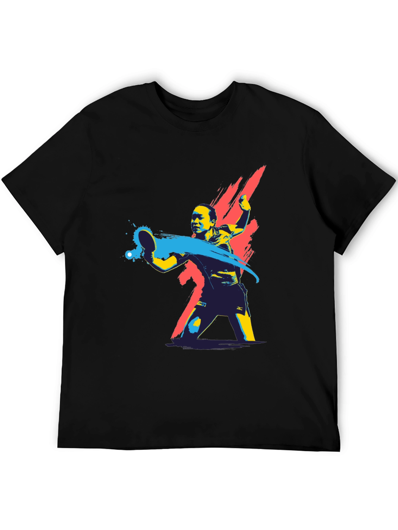 Table Tennis Graphic Tee - Cool Sporty Design