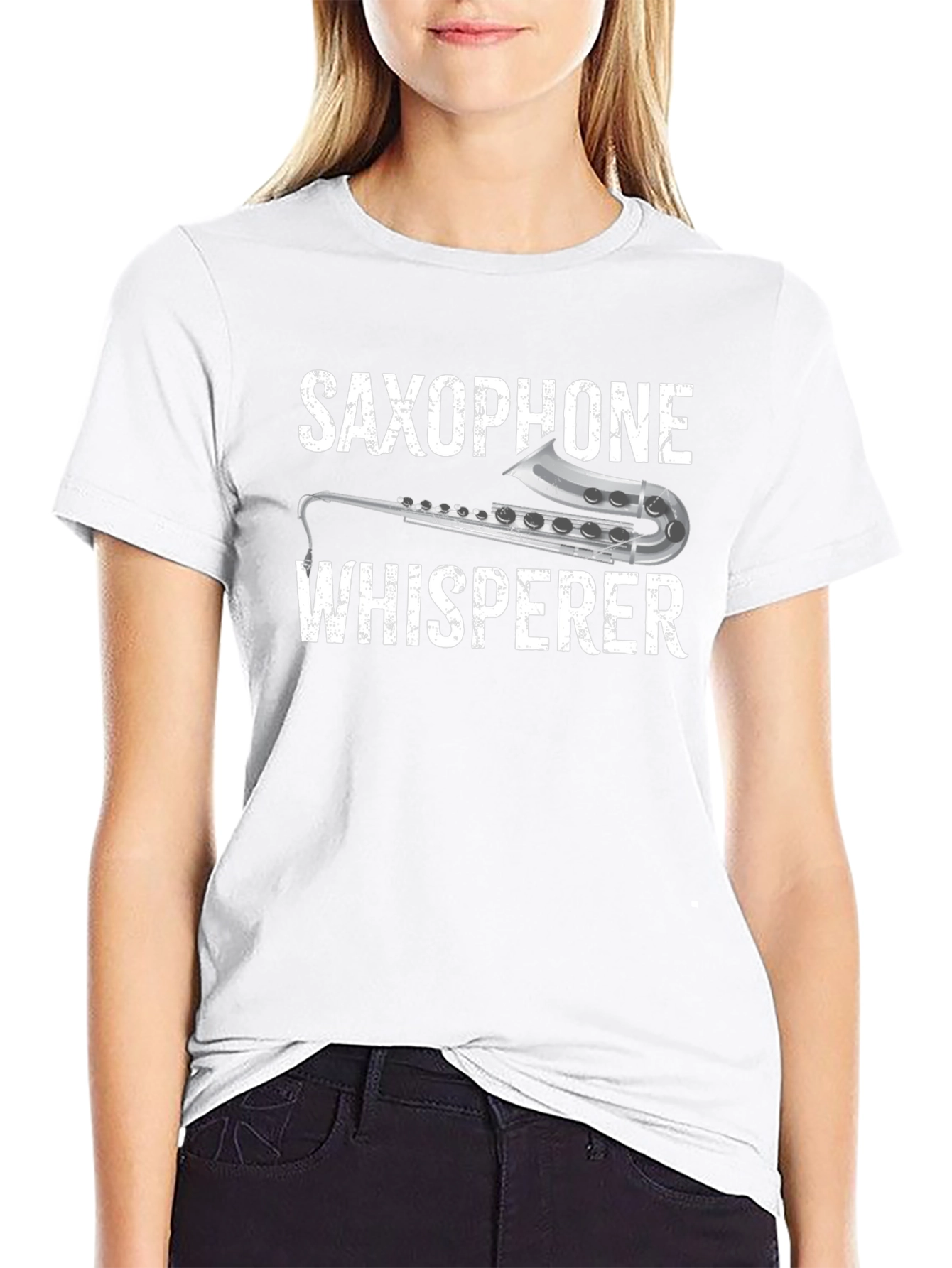 Saxophone Whisperer Graphic T-Shirt