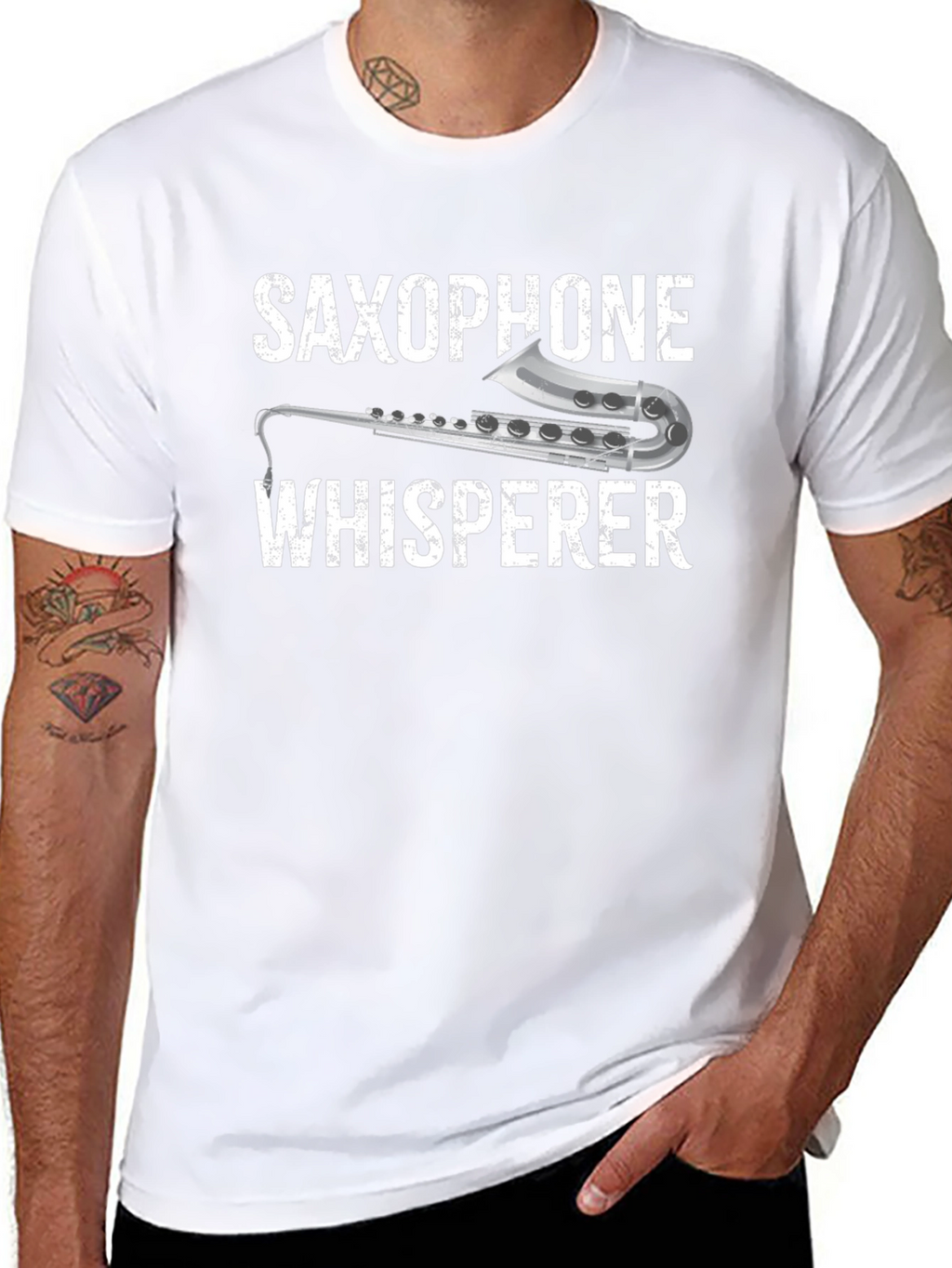 Saxophone Whisperer Graphic T-Shirt