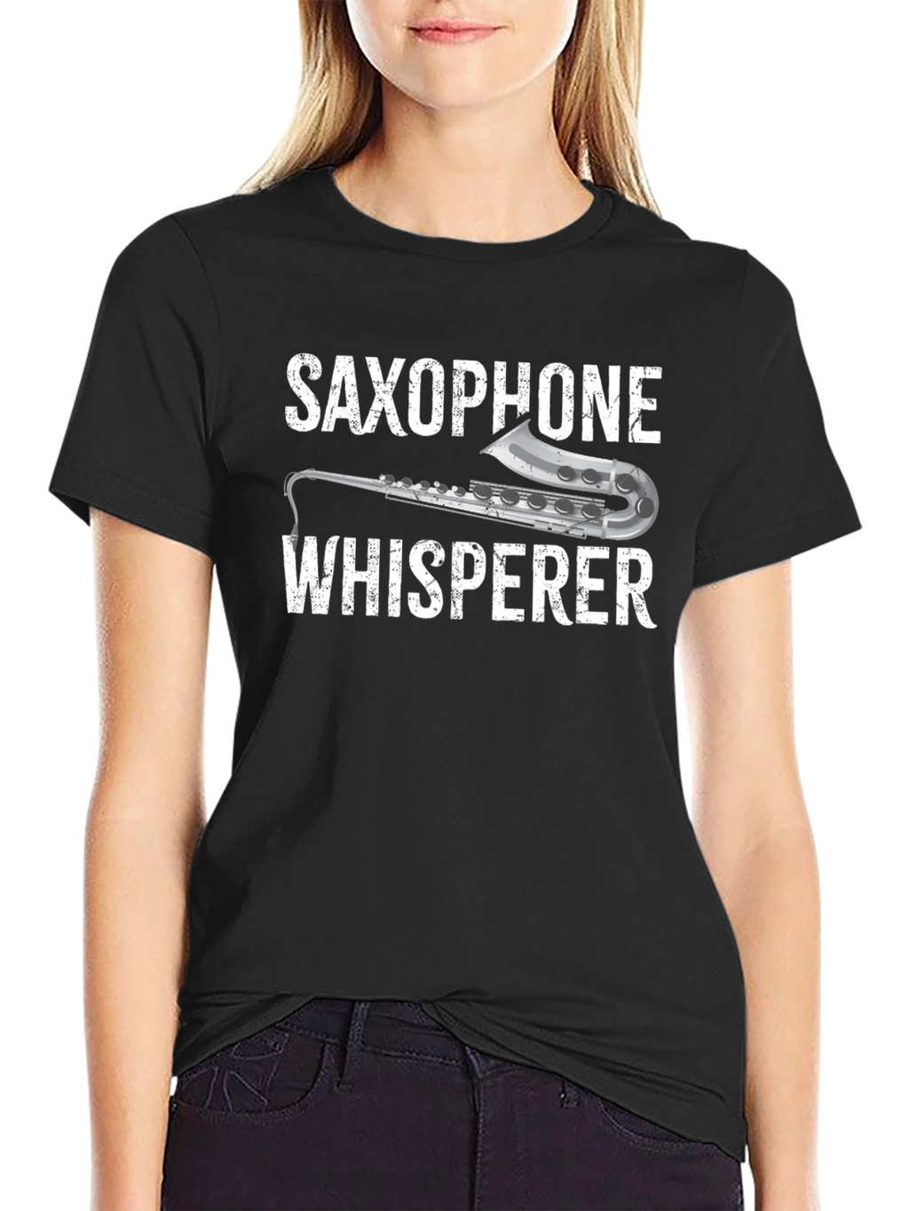 Saxophone Whisperer Graphic T-Shirt