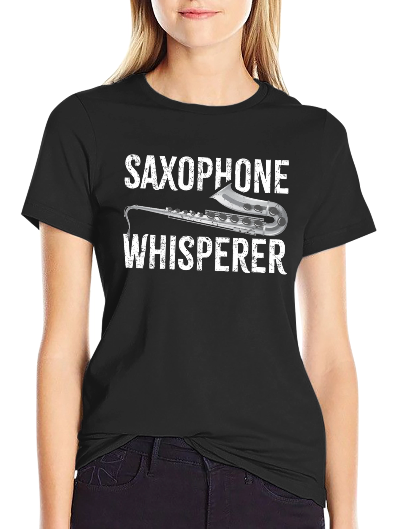 Saxophone Whisperer Graphic T-Shirt