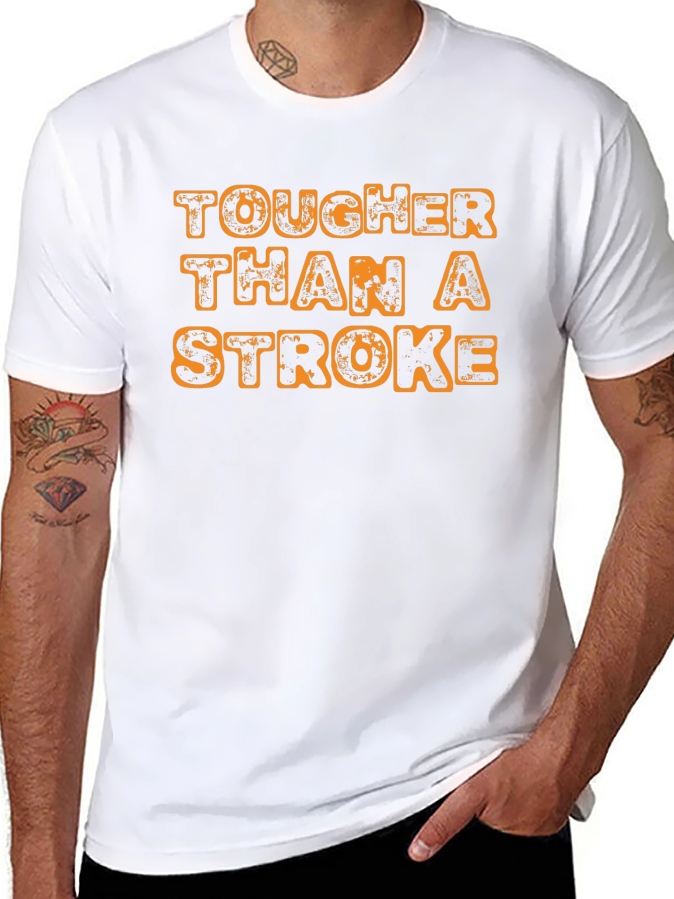 Tougher Than A Stroke Graphic Tee