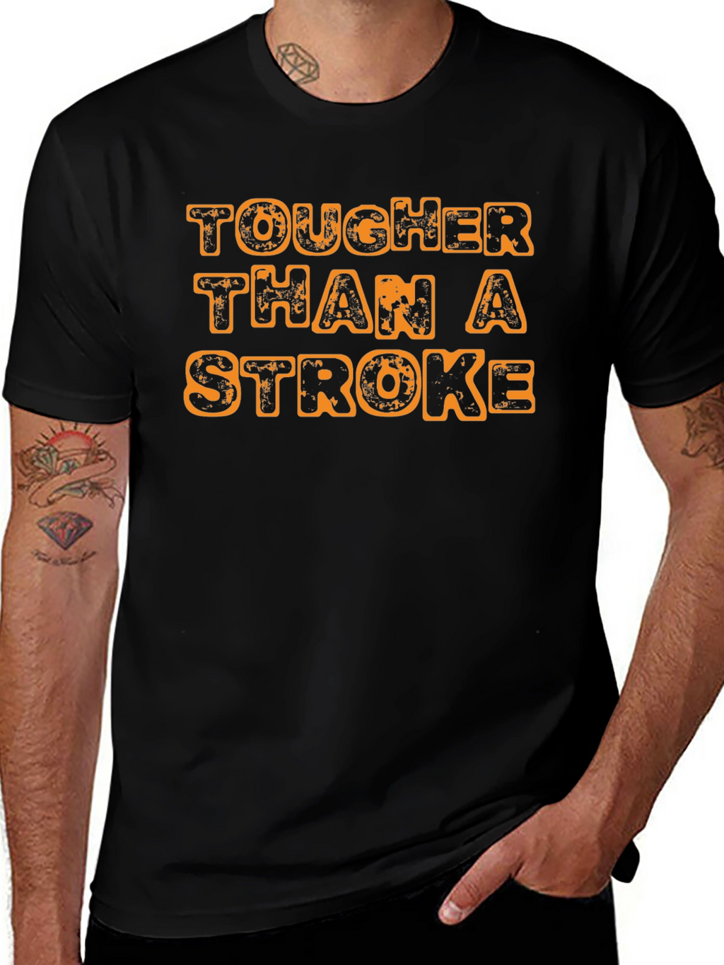Tougher Than A Stroke Graphic Tee