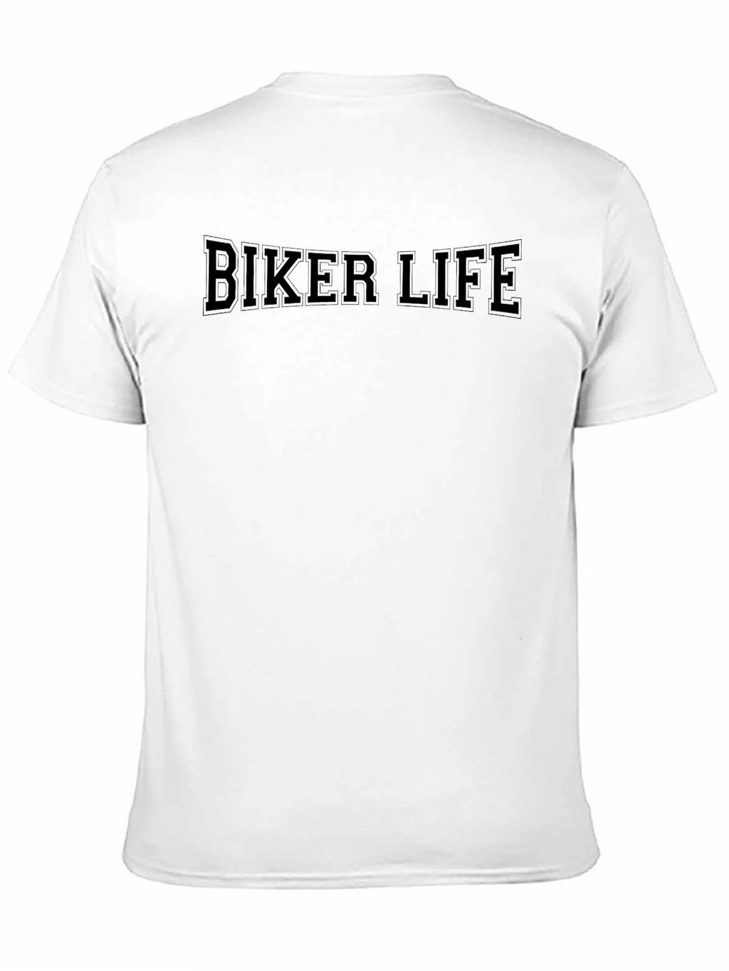Biker Life Black Graphic Tee
