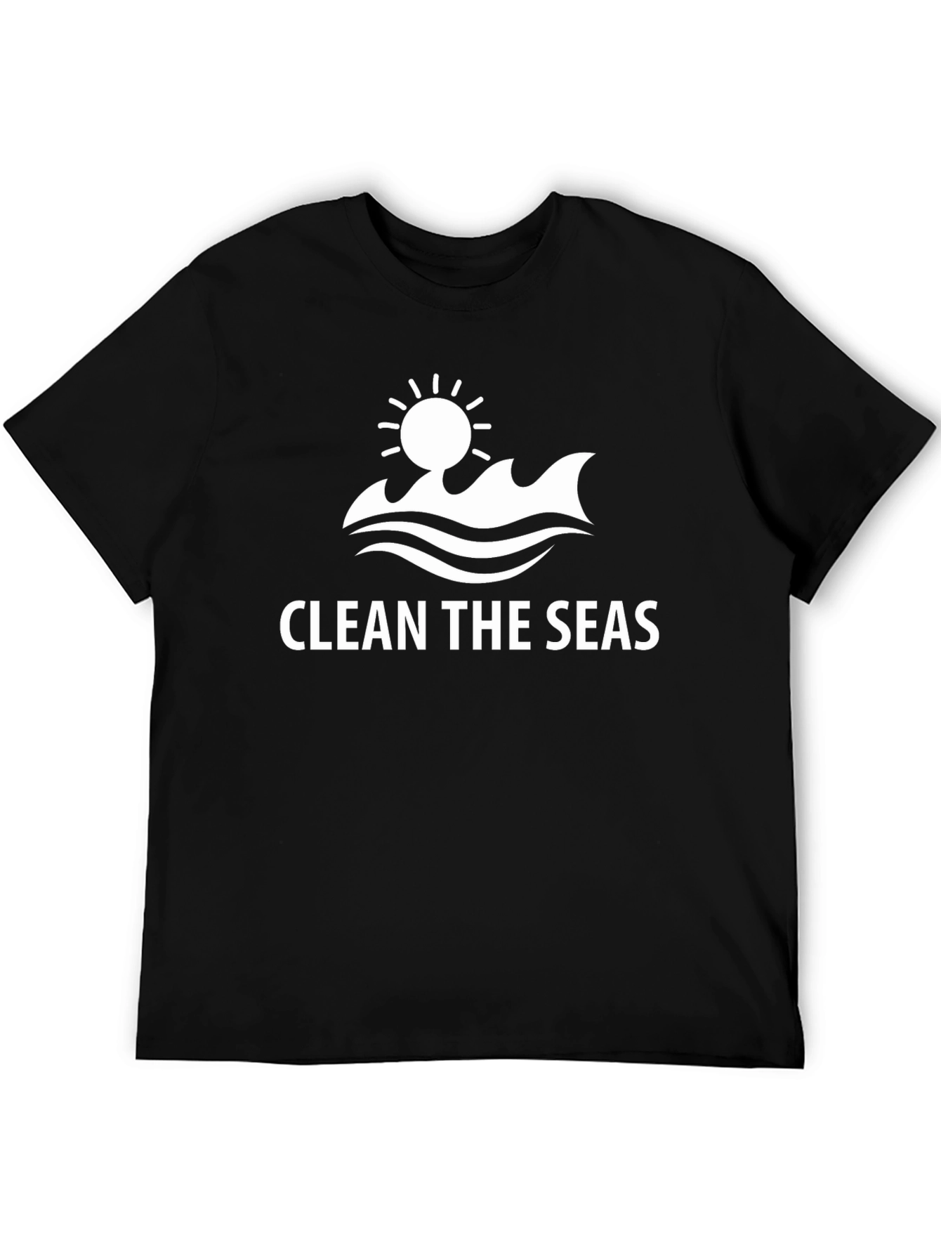Clean the Seas Graphic Tee - Black