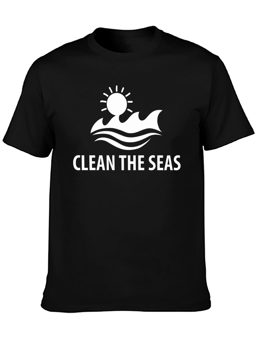 Clean the Seas Graphic Tee - Black