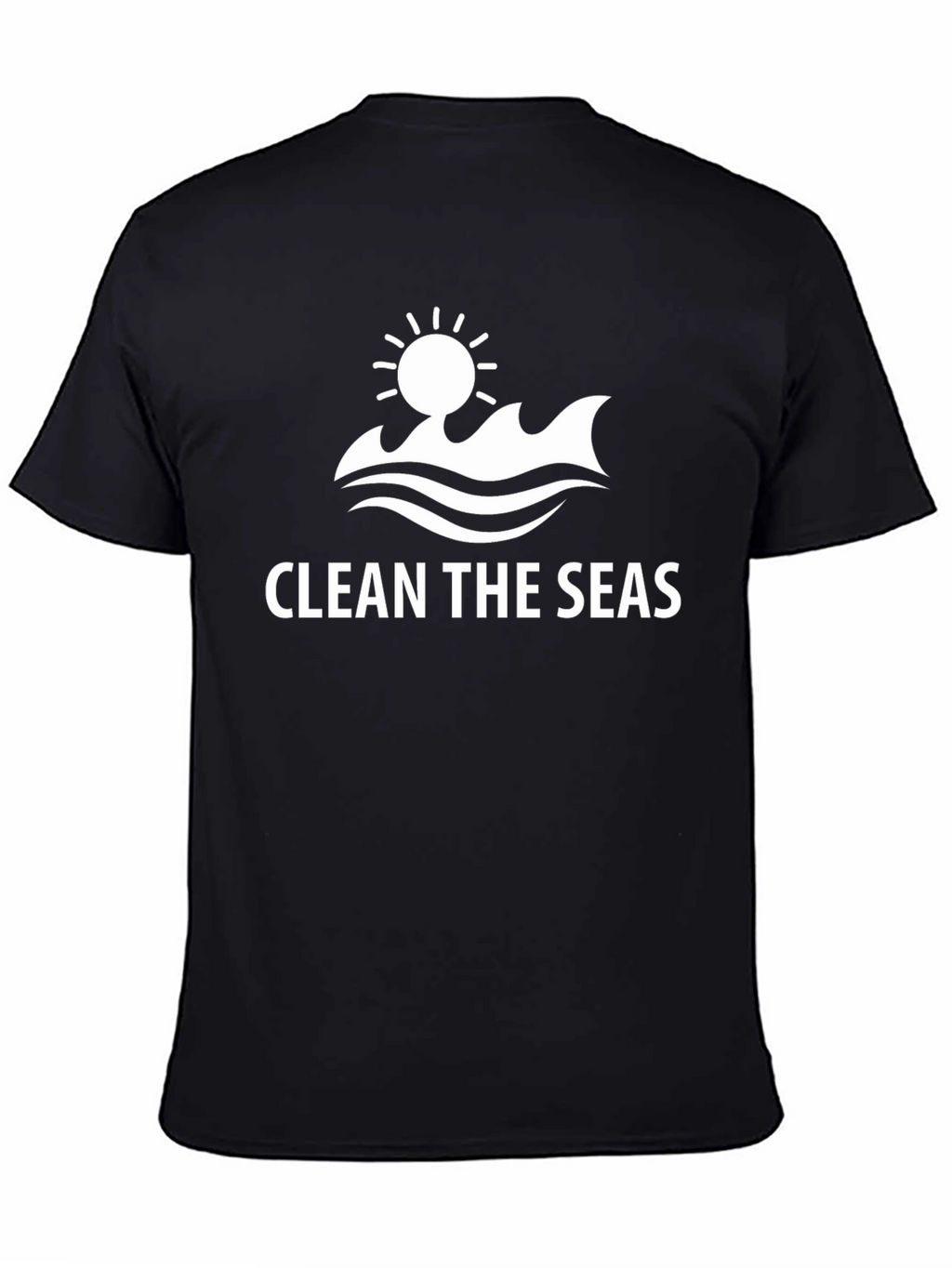 Clean the Seas Graphic Tee - Black