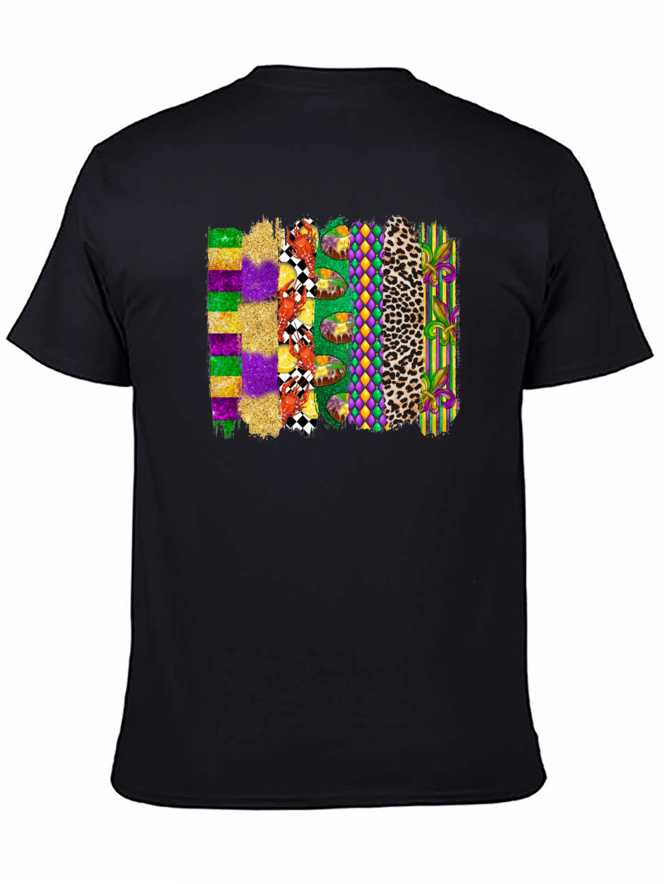 Mardi Gras Graphic Print Tee