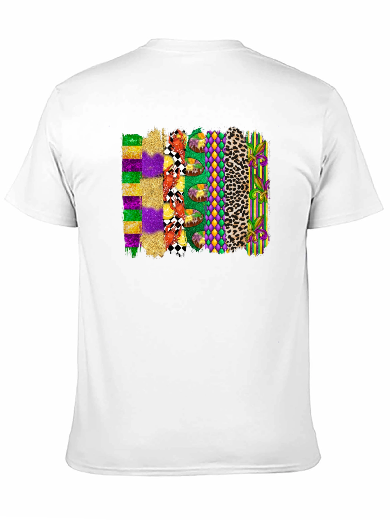 Mardi Gras Graphic Print Tee