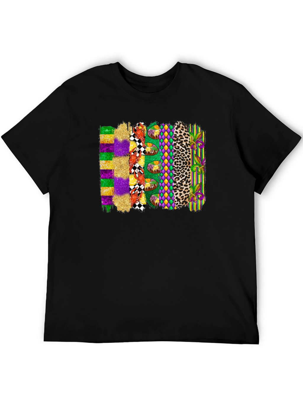 Mardi Gras Graphic Print Tee