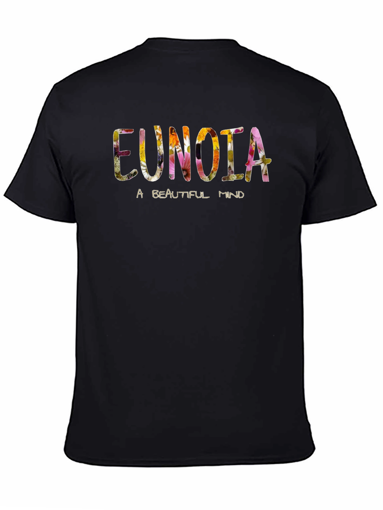 Eunoia Floral T-Shirt - A Beautiful Mind