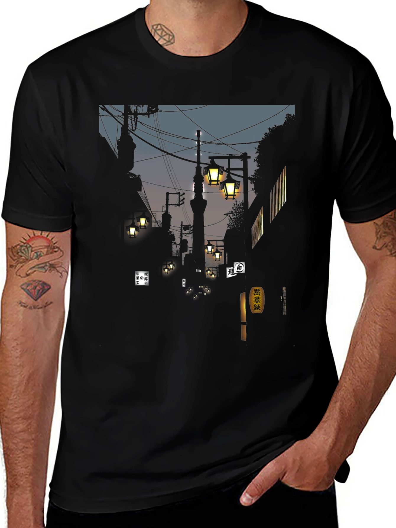 Tokyo Street Scene T-Shirt - Urban Style Tee