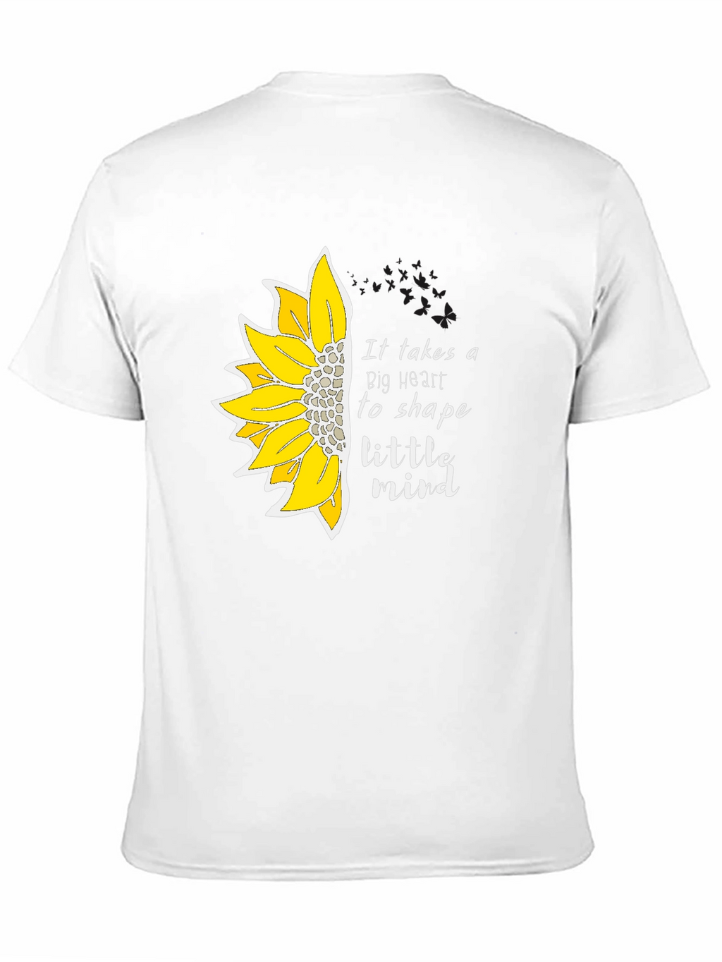 Sunflower Heart Teacher T-Shirt