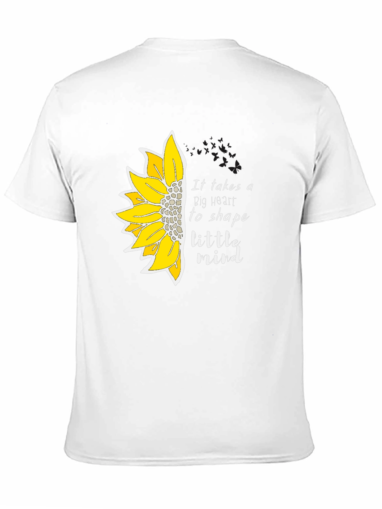 Sunflower Heart Teacher T-Shirt