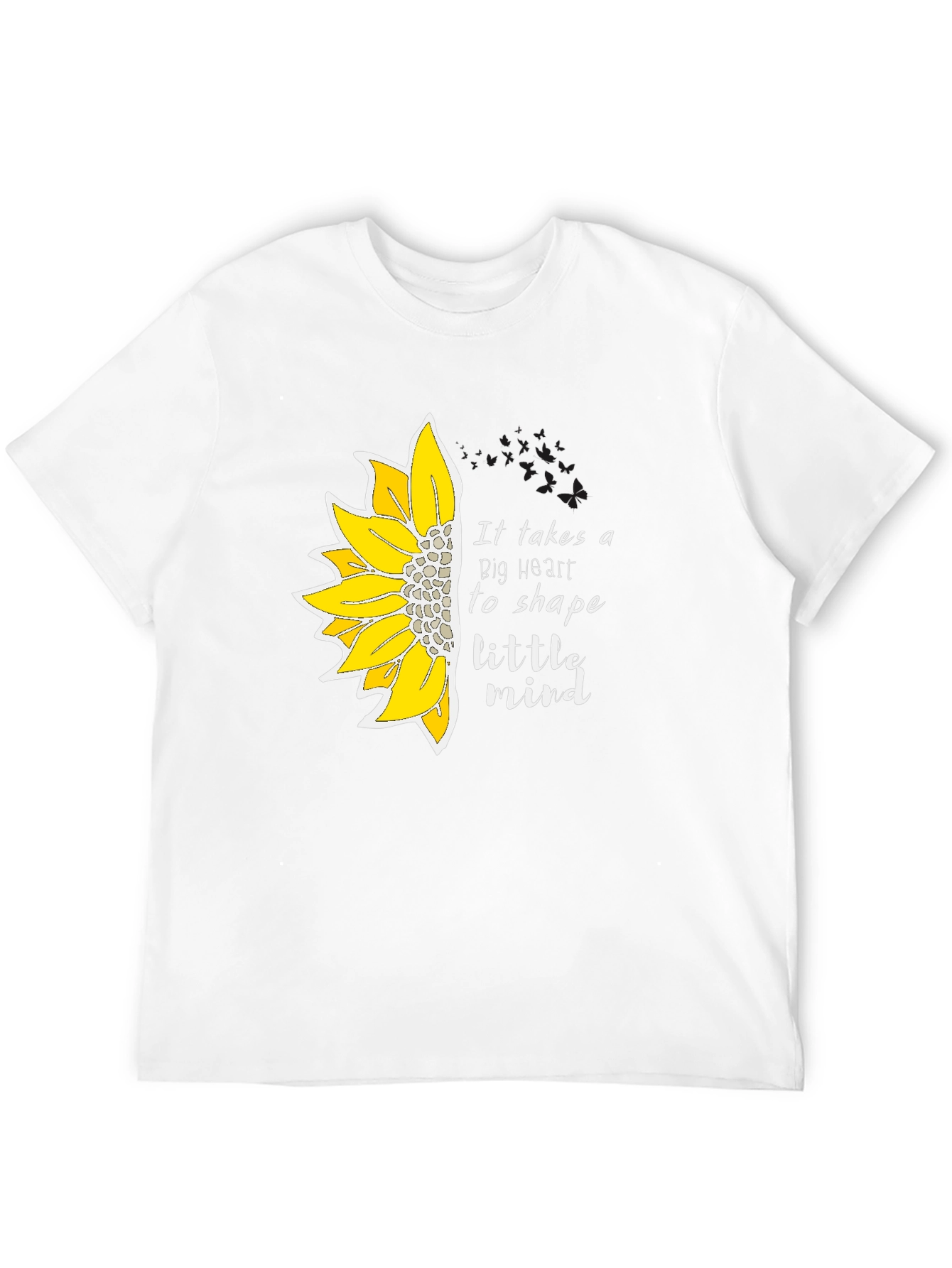 Sunflower Heart Teacher T-Shirt