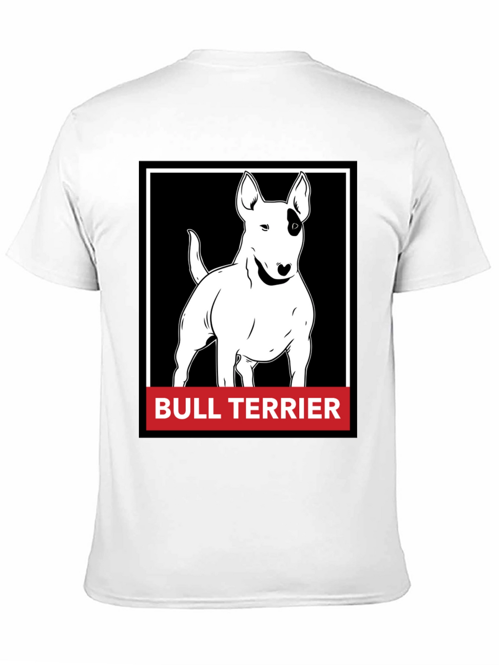 Bull Terrier Graphic T-Shirt - Black