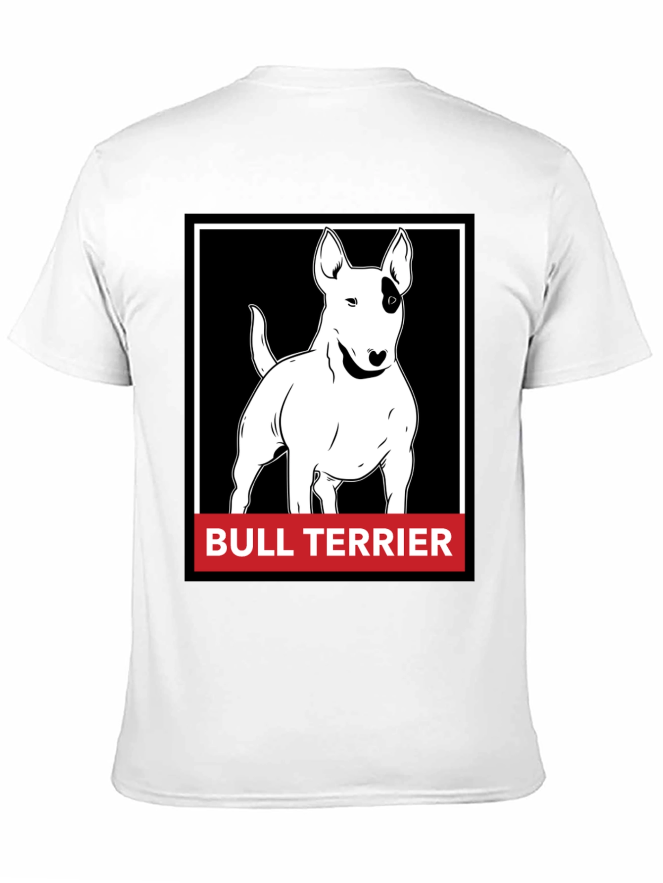Bull Terrier Graphic T-Shirt - Black