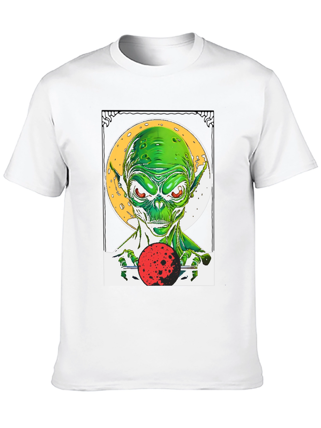 Alien Graphic Tee - Sci-Fi Style