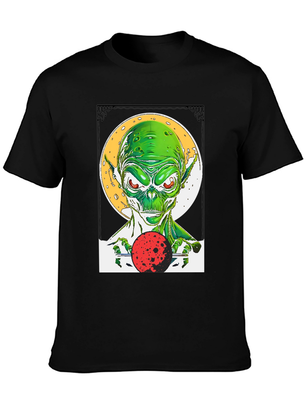 Alien Graphic Tee - Sci-Fi Style