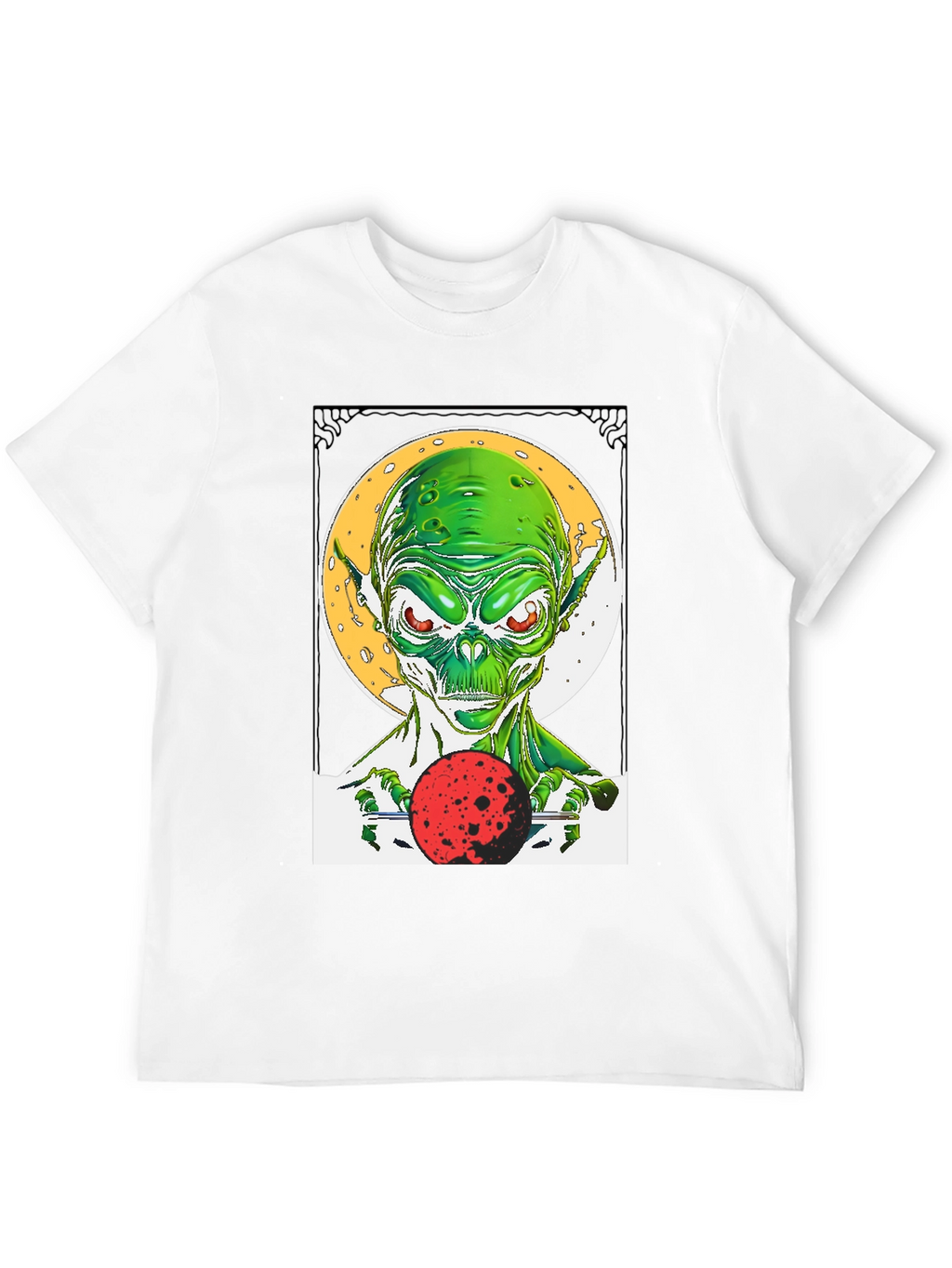 Alien Graphic Tee - Sci-Fi Style