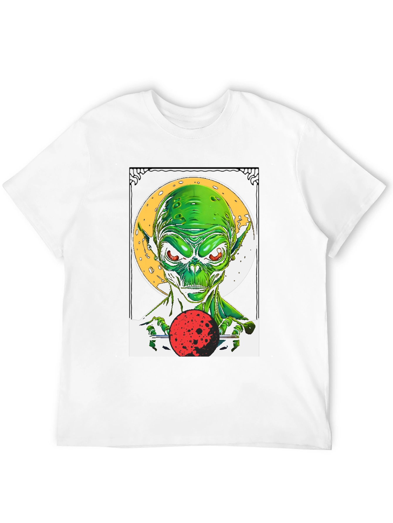 Alien Graphic Tee - Sci-Fi Style