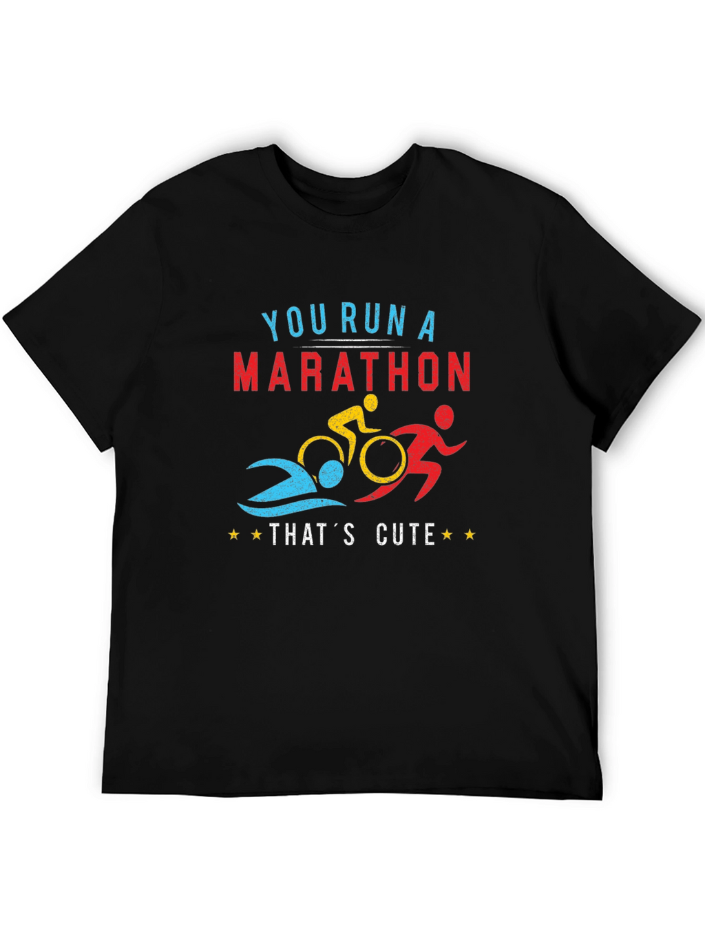Triathlon Marathon Funny T-Shirt