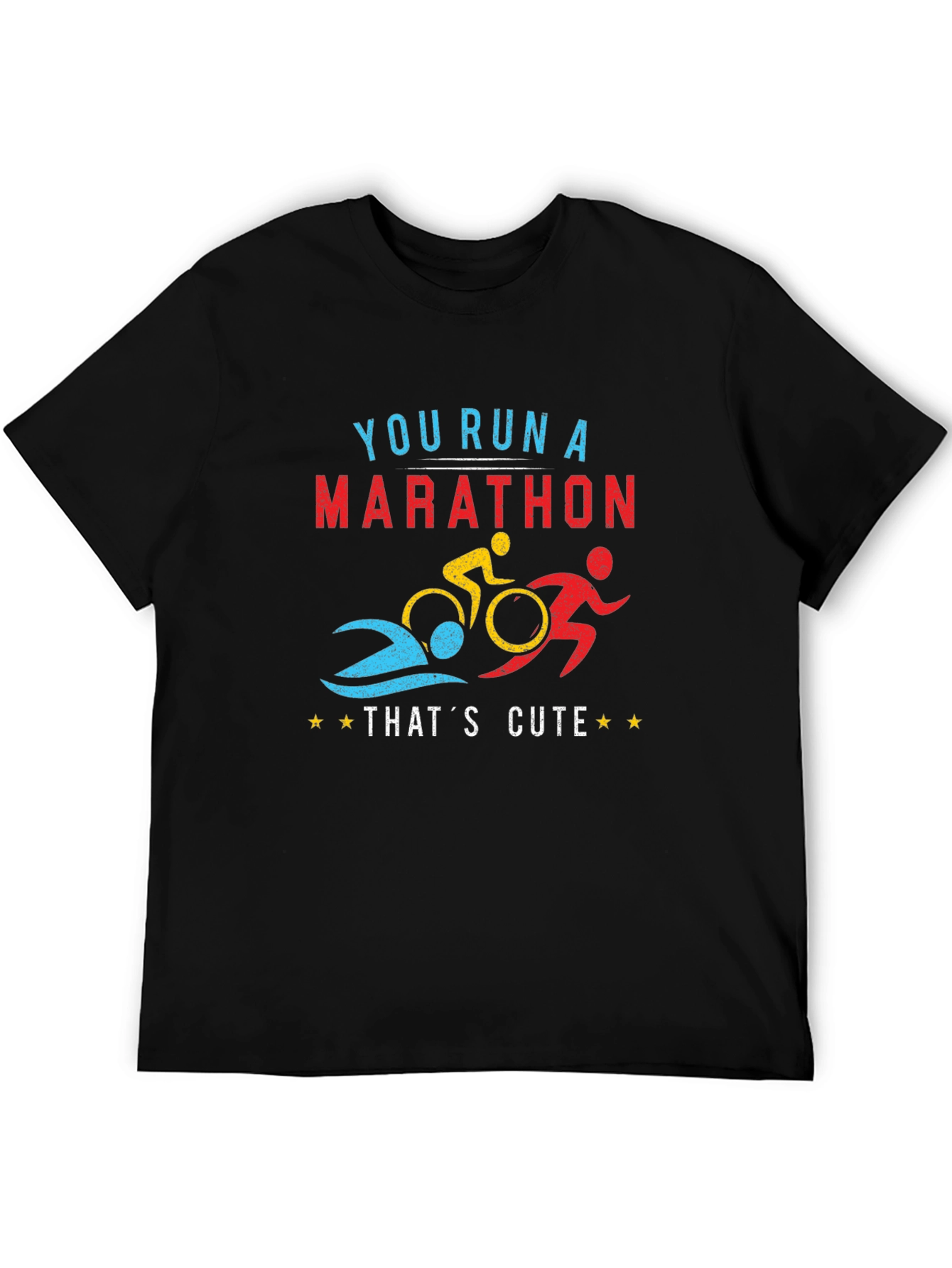 Triathlon Marathon Funny T-Shirt