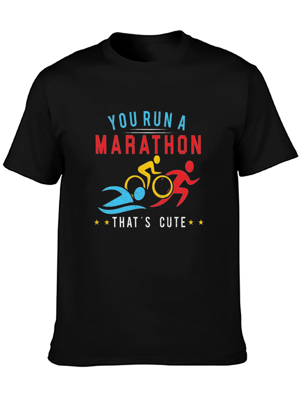 Triathlon Marathon Funny T-Shirt