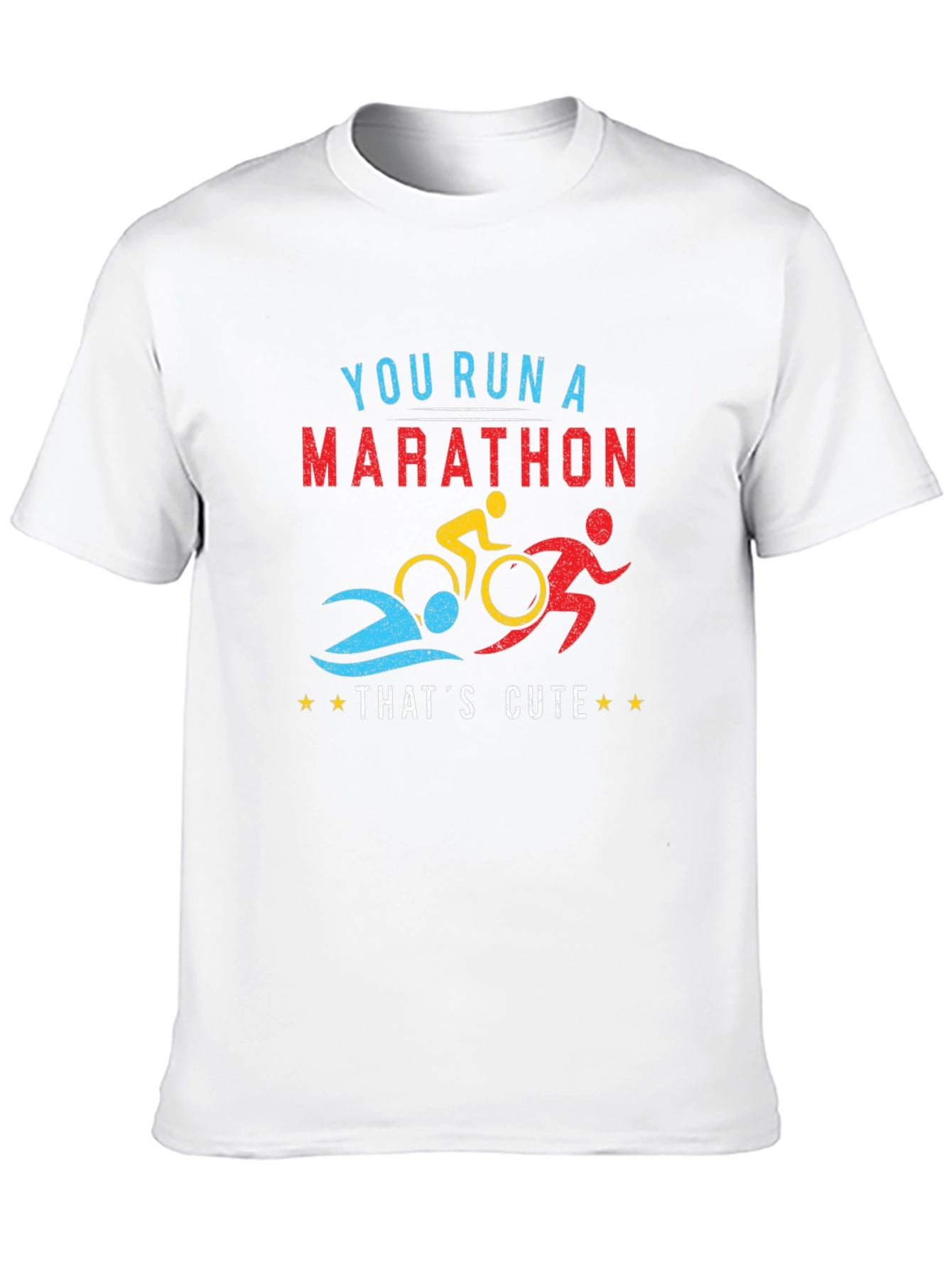 Triathlon Marathon Funny T-Shirt