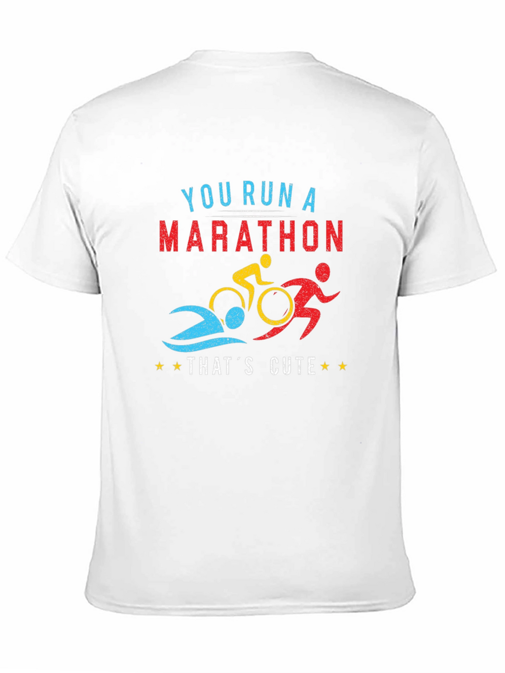 Triathlon Marathon Funny T-Shirt
